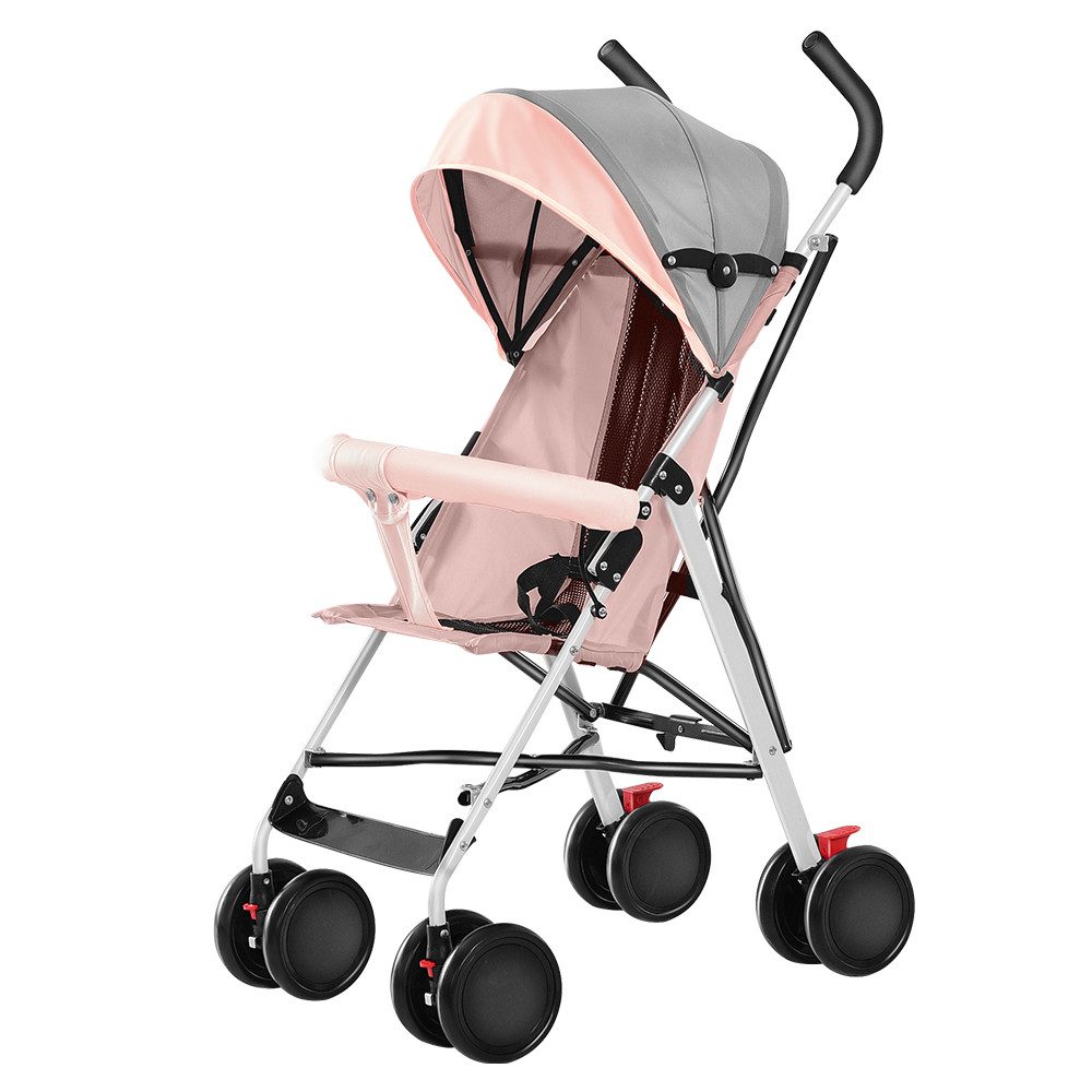 JEOBEST Kinder-Buggy Baby Kinderwagen, Klein Zusammenklappbar Reisebuggy, 0–3 Jahre, Ultra Leicht - nur 4.5 kg, kompakter Buggy