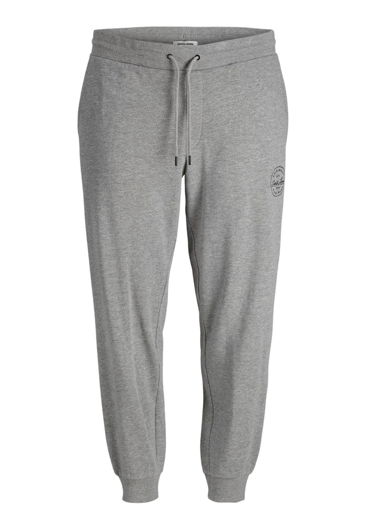 Jack & Jones Jogginghose JPSTGORDON Sweat Plus Size Übergröße für Herren Baumwolle Regular Fit bedruckt wärmend Gummizug