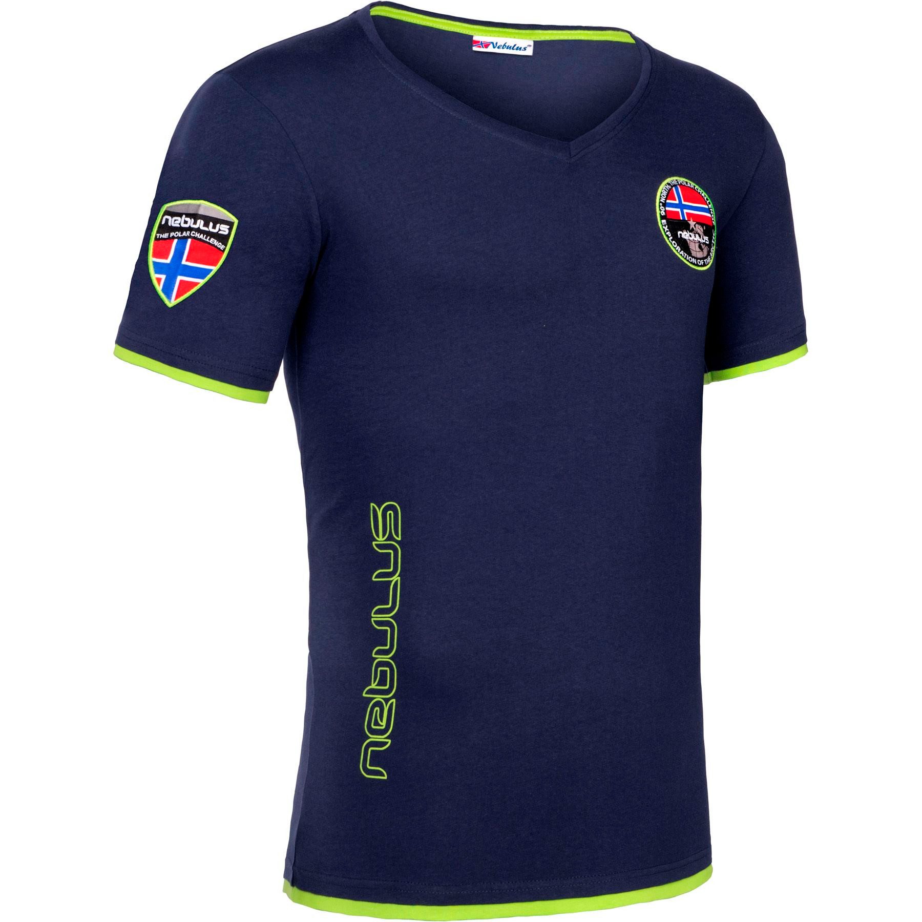 T-Shirt POWERS, P4069 - Herren, navy, XXL