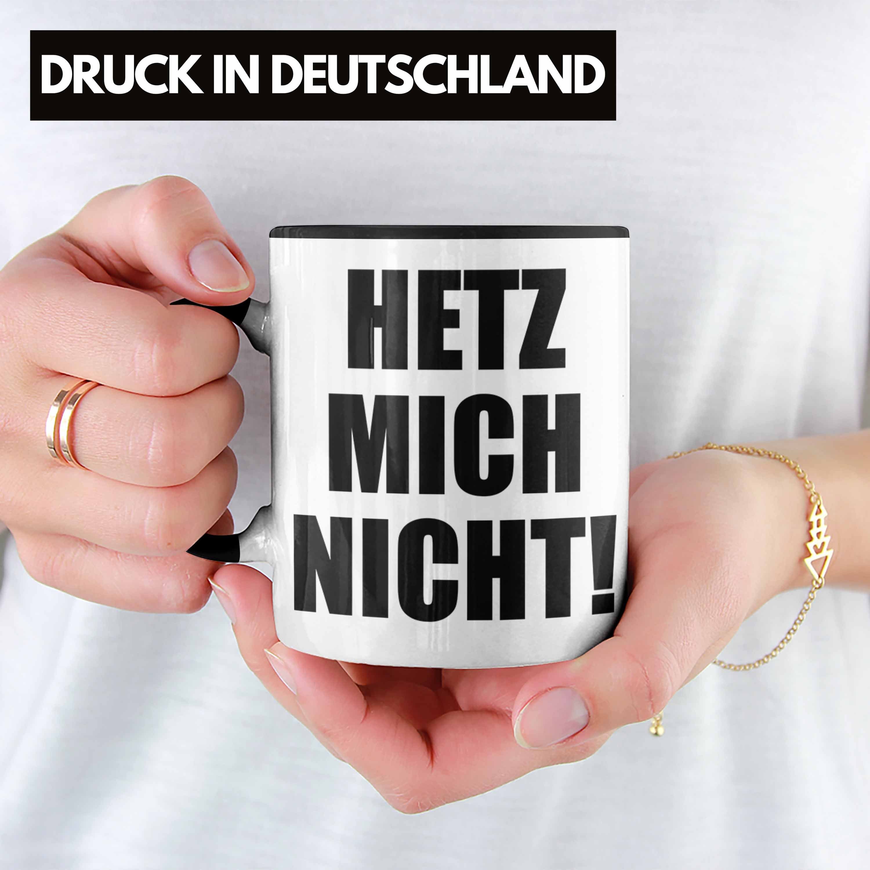 Hetz Trendation Kollegen - Geschenk Tasse Arbeit Tasse Bürotasse Schwarz Trendation - Kollegen für Trendation Mich Beste für Kollegin Nicht