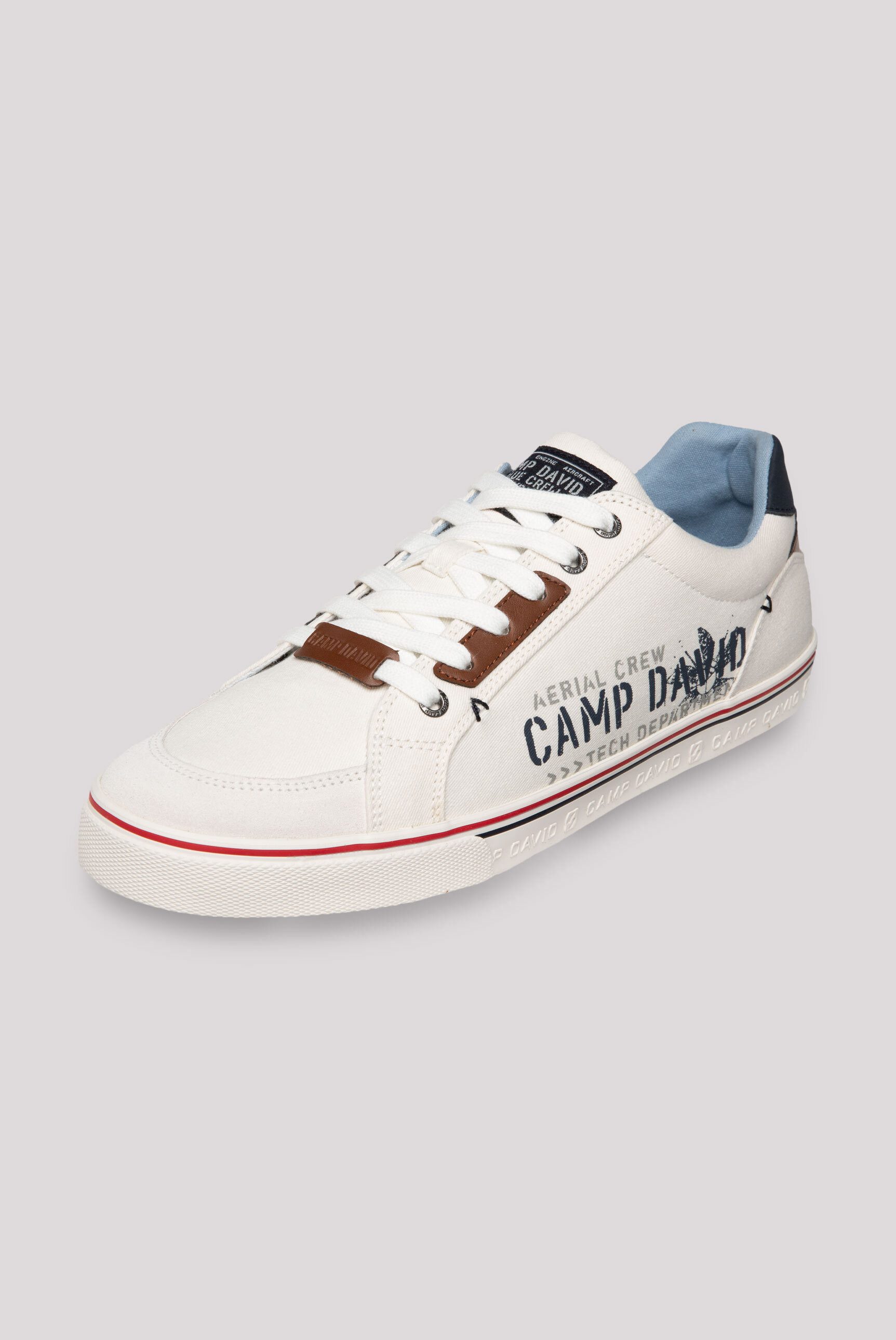 CAMP DAVID Sneaker mit Label-Print günstig online kaufen