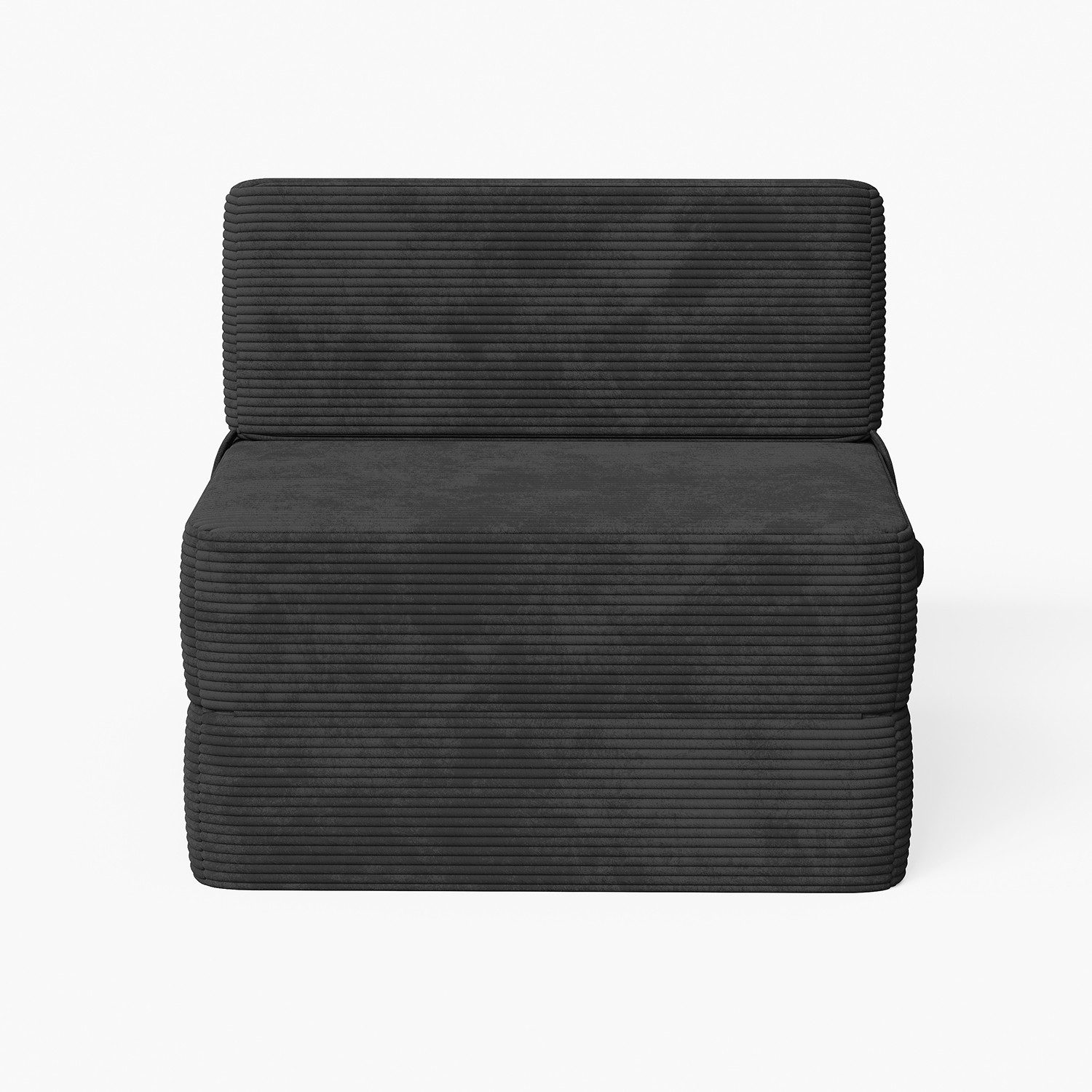 HOMALL Loungesofa Sofa mit Schlaffunktion, komprimiert verpackt, Wählbar als 1-Sitzer oder 2-Sitzer, vielseitig nutzbar für Wohnzimmer, Gästezimmer und kleine Räume
