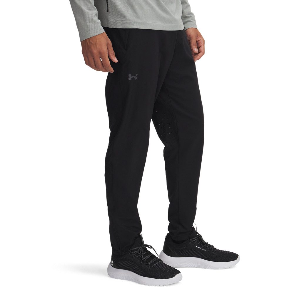 Under Armour® Sportanzug VANISH WOVEN TAPERED PANTS BLACK