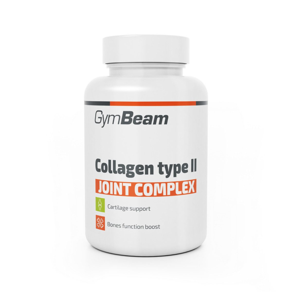 GymBeam Kollagen Typ II Gelenkkomplex Kapseln, 60 St., 40.6 g, Mischung aus Typ II Kollagen, 2 Vitaminen und Hyaluronsäure