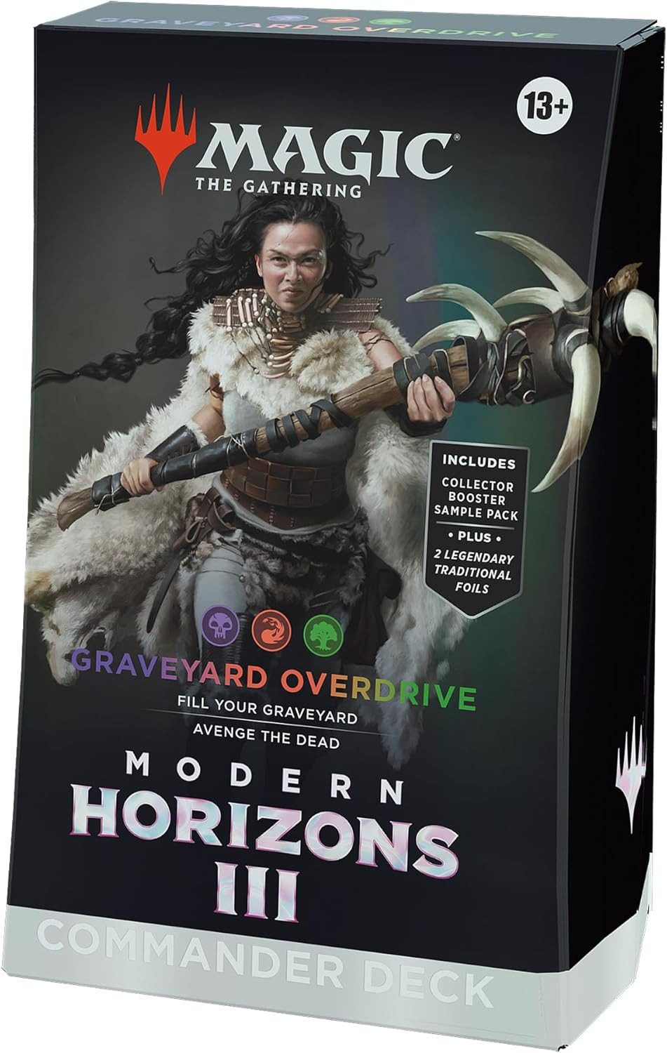 Wizards of the Coast Sammelkarte MTG Modern Horizons 3 EN Commander Deck Friedhof auf Hochtouren