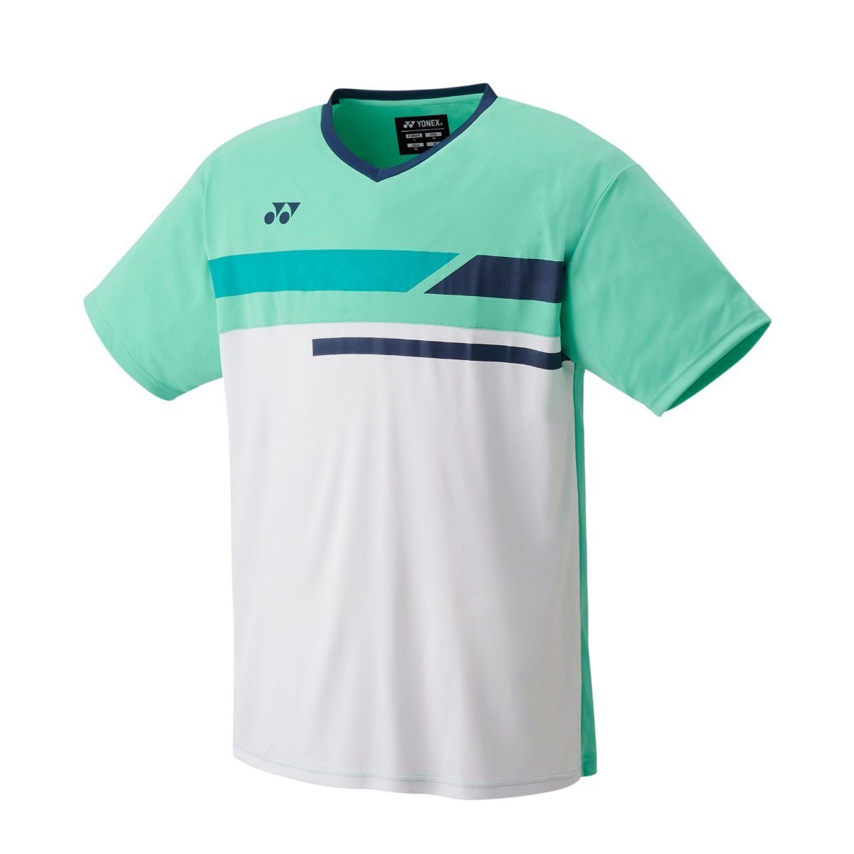 Yonex T-Shirt Crew Neck Club Team weiss/mintgrün Herren