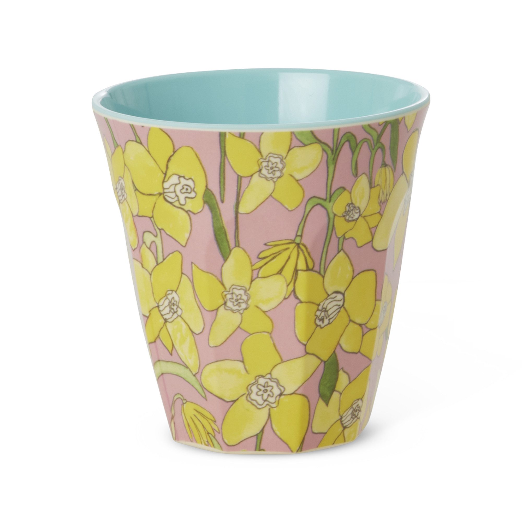 Becher Rice Melaminbecher Blumen Daffodils Print Medium
