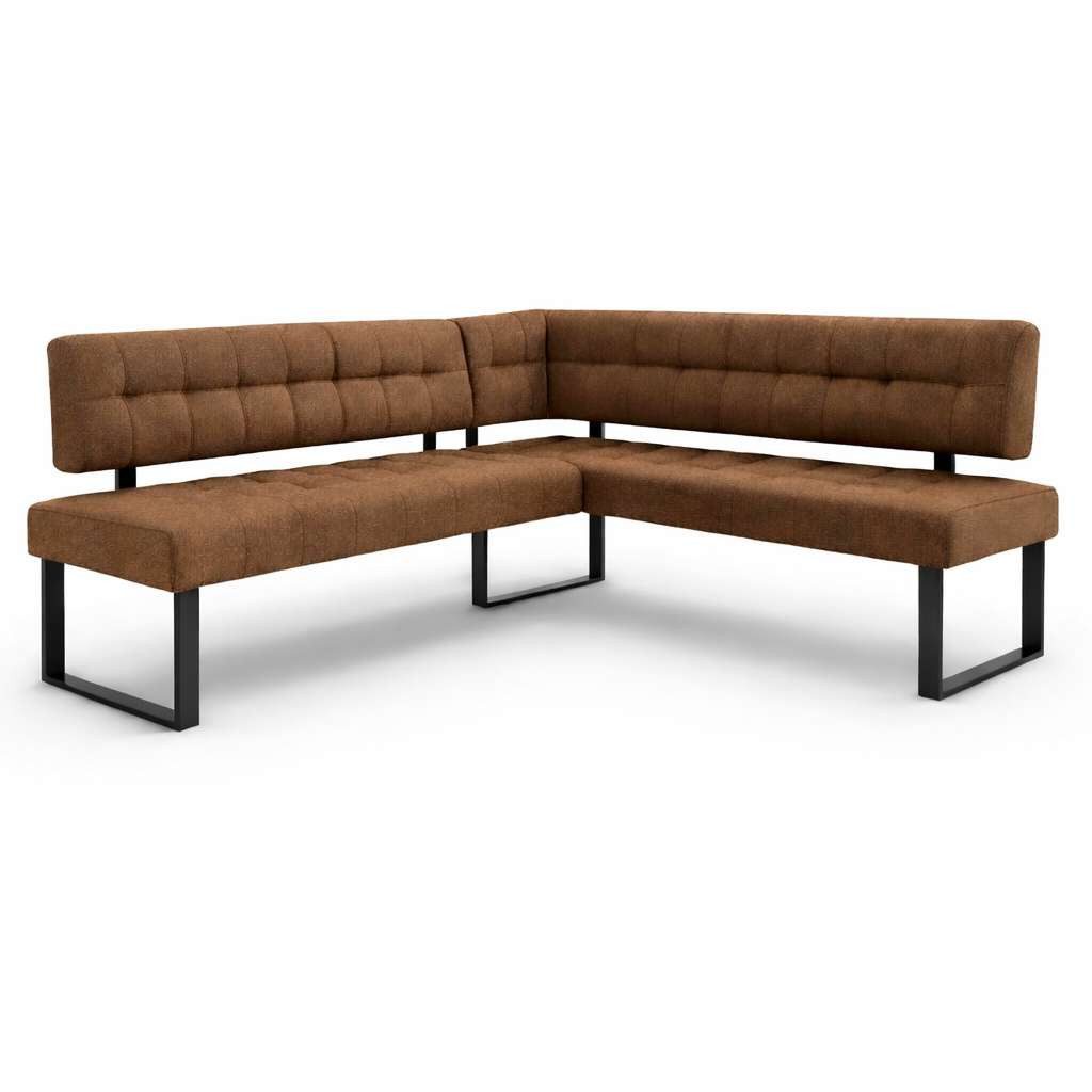 Home affaire Eckbank Mia Küchenbank, Polsterbank, Esszimmerbank, 207x167 cm, Moderne Bank und Farben, Sitzplatzanzahl: 5, Frei in Raum stellbar