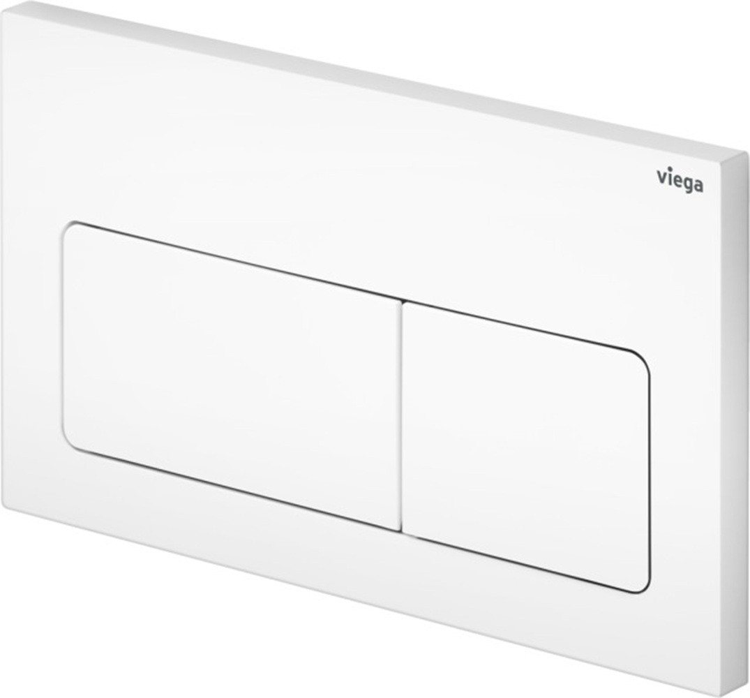 Viega Betätigungsplatte VIEGA WC Betät.-Pl. VISIGN for Life 5 8601.1 aus Kunststoff weiß-alpin