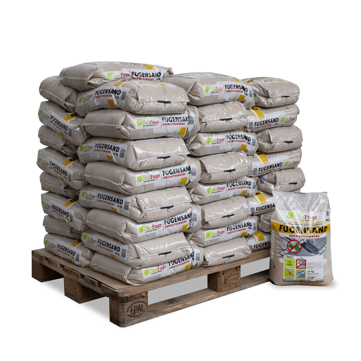 Fugensand Fugensand Grau (Palette, 50-St)