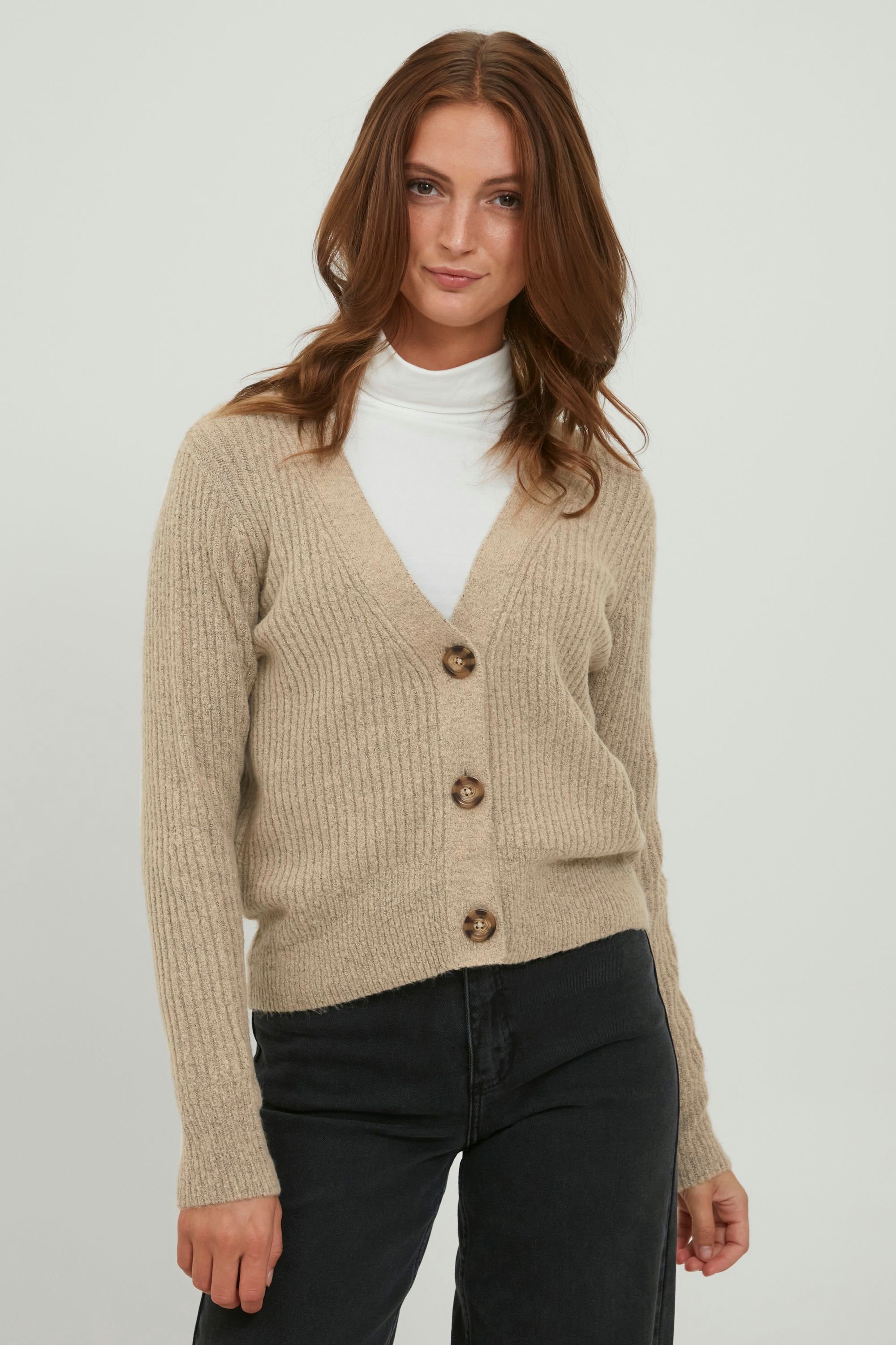 b.young Cardigan BYNORA SHORT CARDIGAN - 20808923 Strickjacke mit Knöpfen