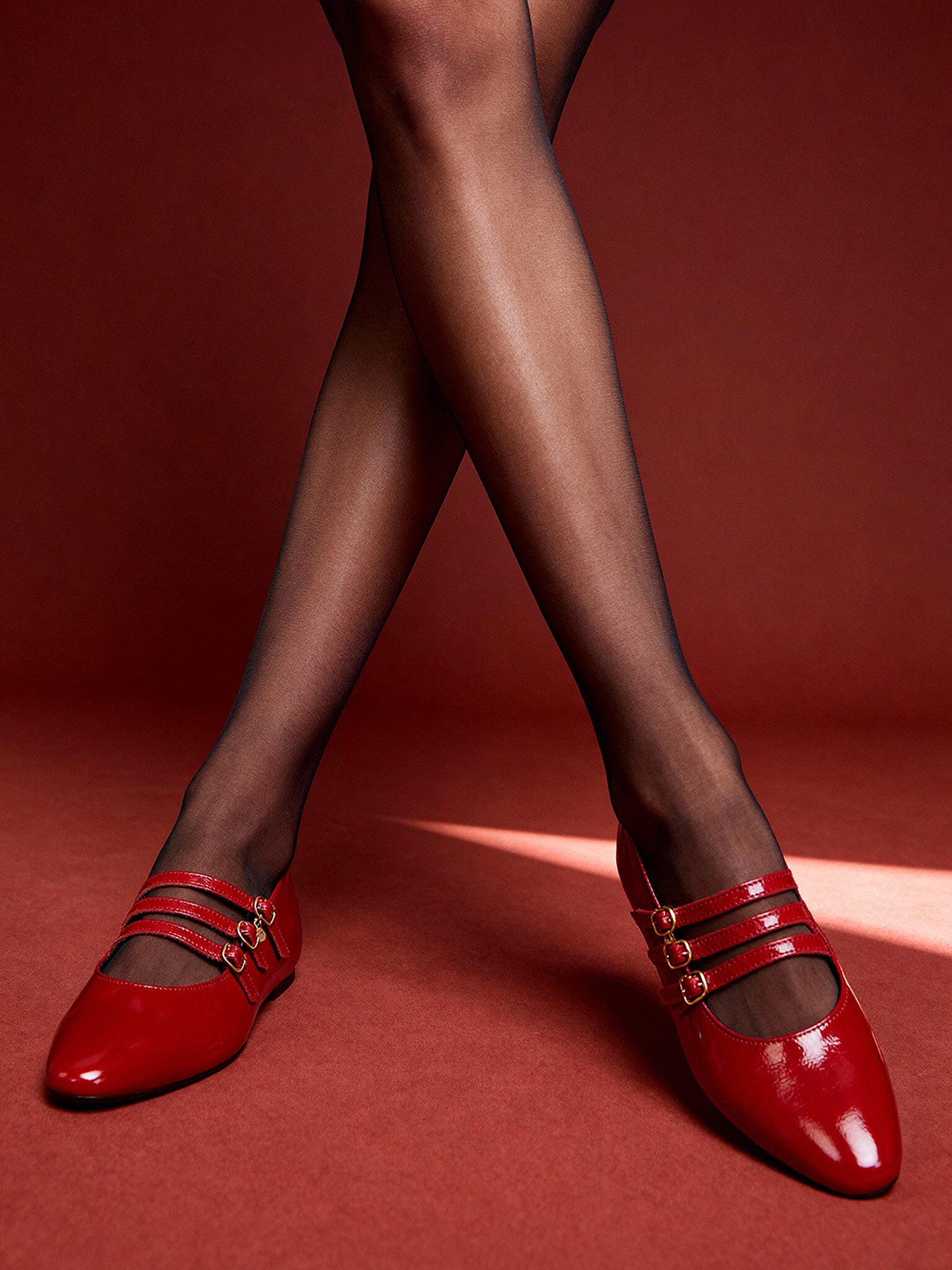 Mexx Mexx Women's Ballerinas Red MEXX-CEO-MX/038C-RST Red Ballerina