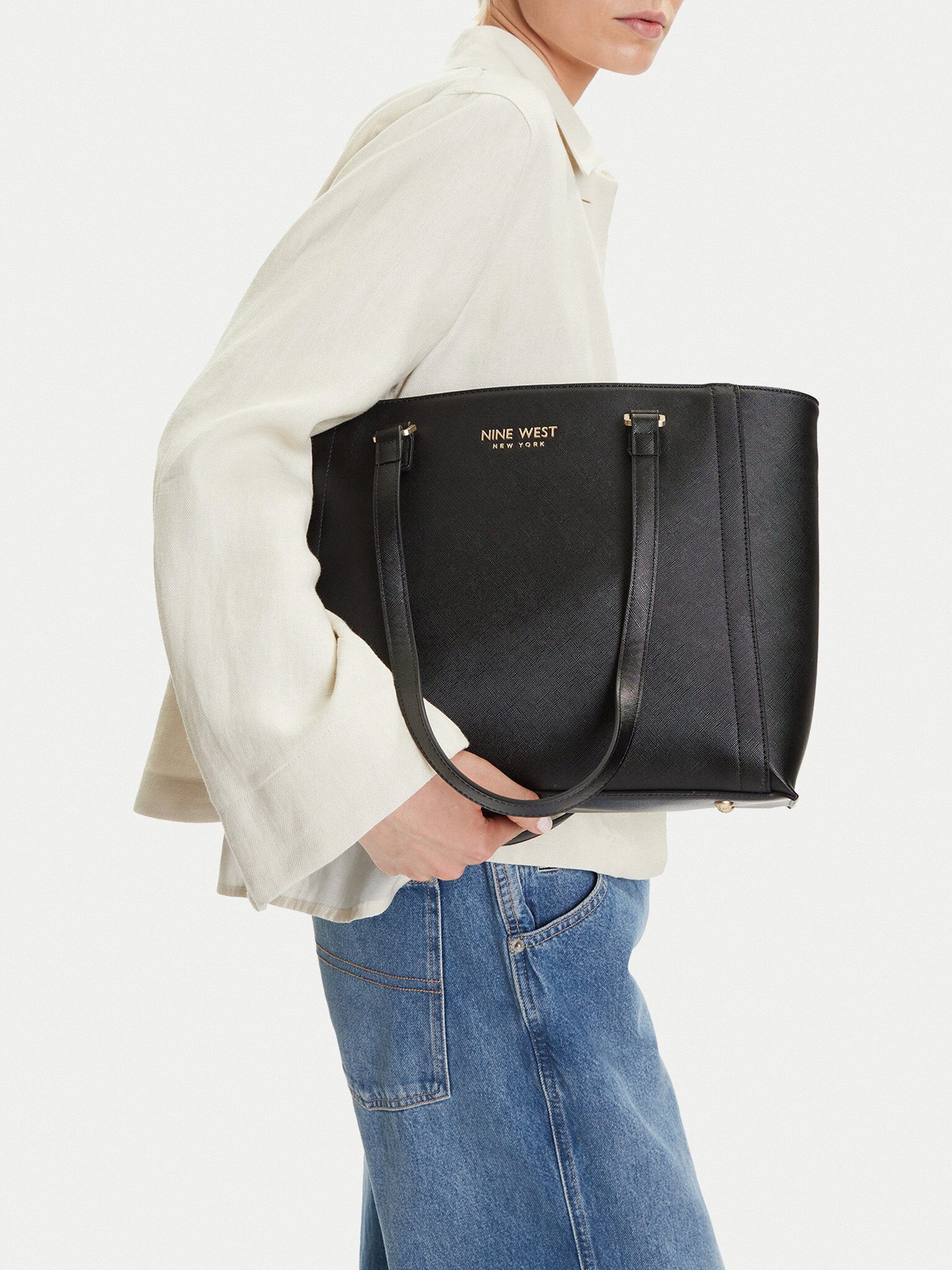Nine West Handtasche Nine West Damenhandtasche Schwarz LX9844