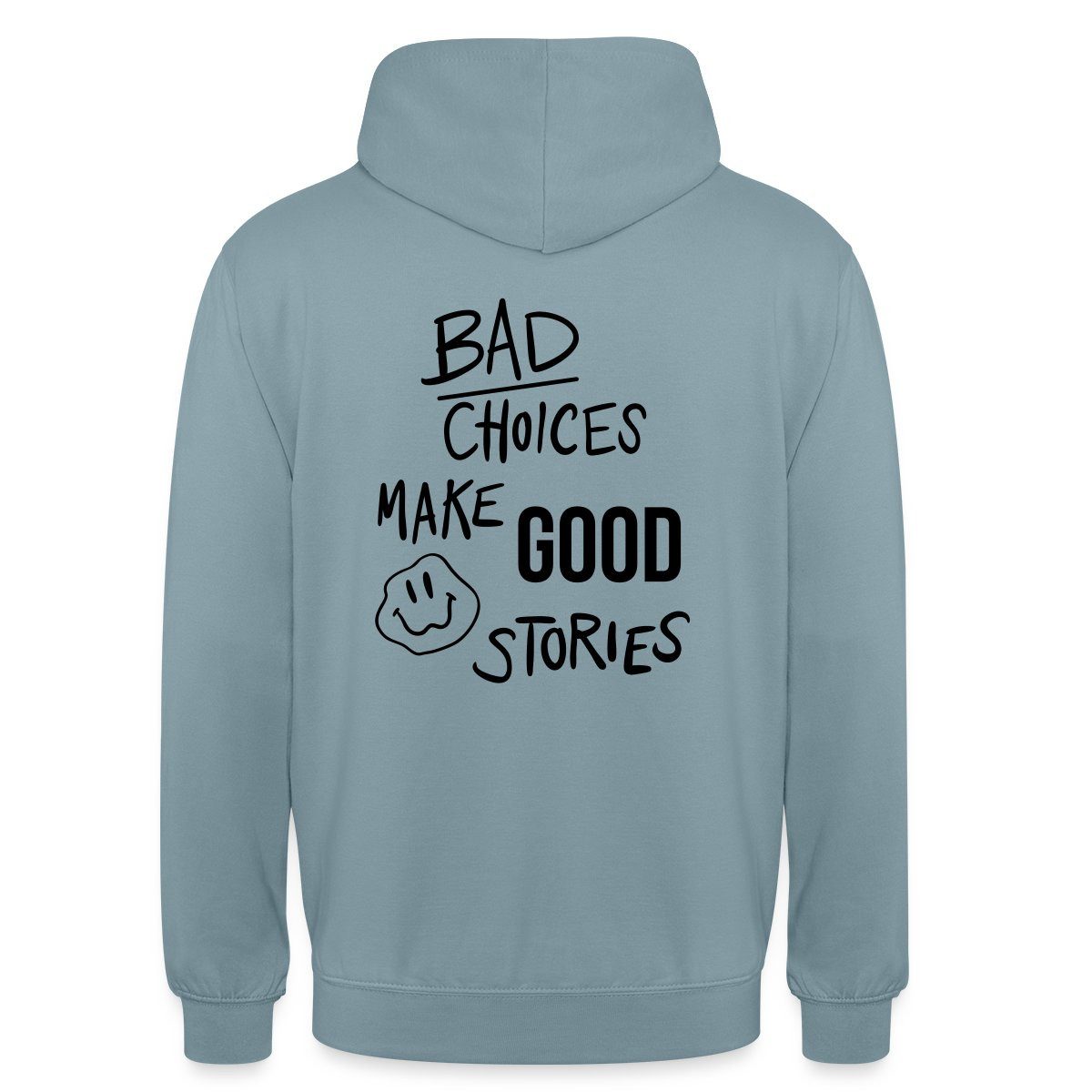 Spreadshirt Hoodie Statement Trend Bad Choices Streetwear Unisex Hoodie (1-tlg)