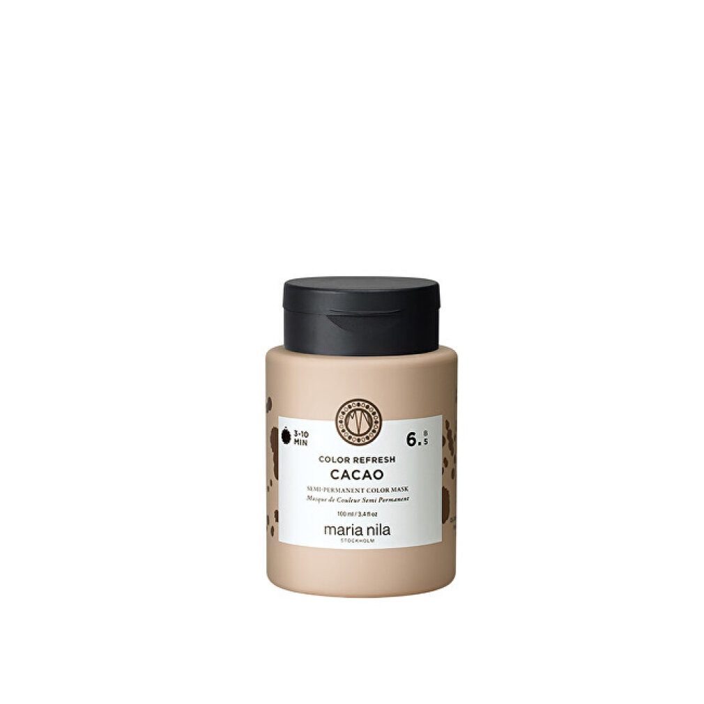 Maria Nila Haarpflege-Set, Colour Refresh, Haarfärbe-Crememaske, Farbe, 6,00 Cacao