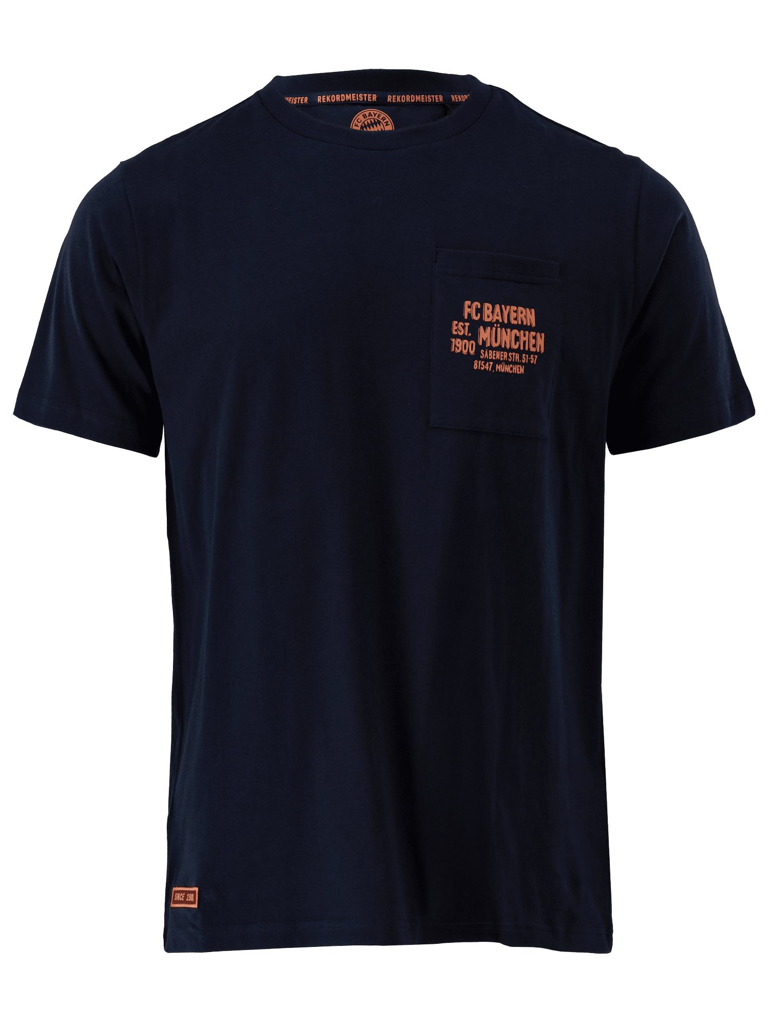 FC Bayern München T-Shirt FC Bayern München, T-Shirt Rekordmeister, Herren, Navy