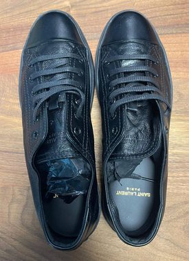 YVES SAINT LAURENT SAINT LAURENT YSL Retro Black Low-Top Catwalk Sneakers Schuhe Trainers Sneaker