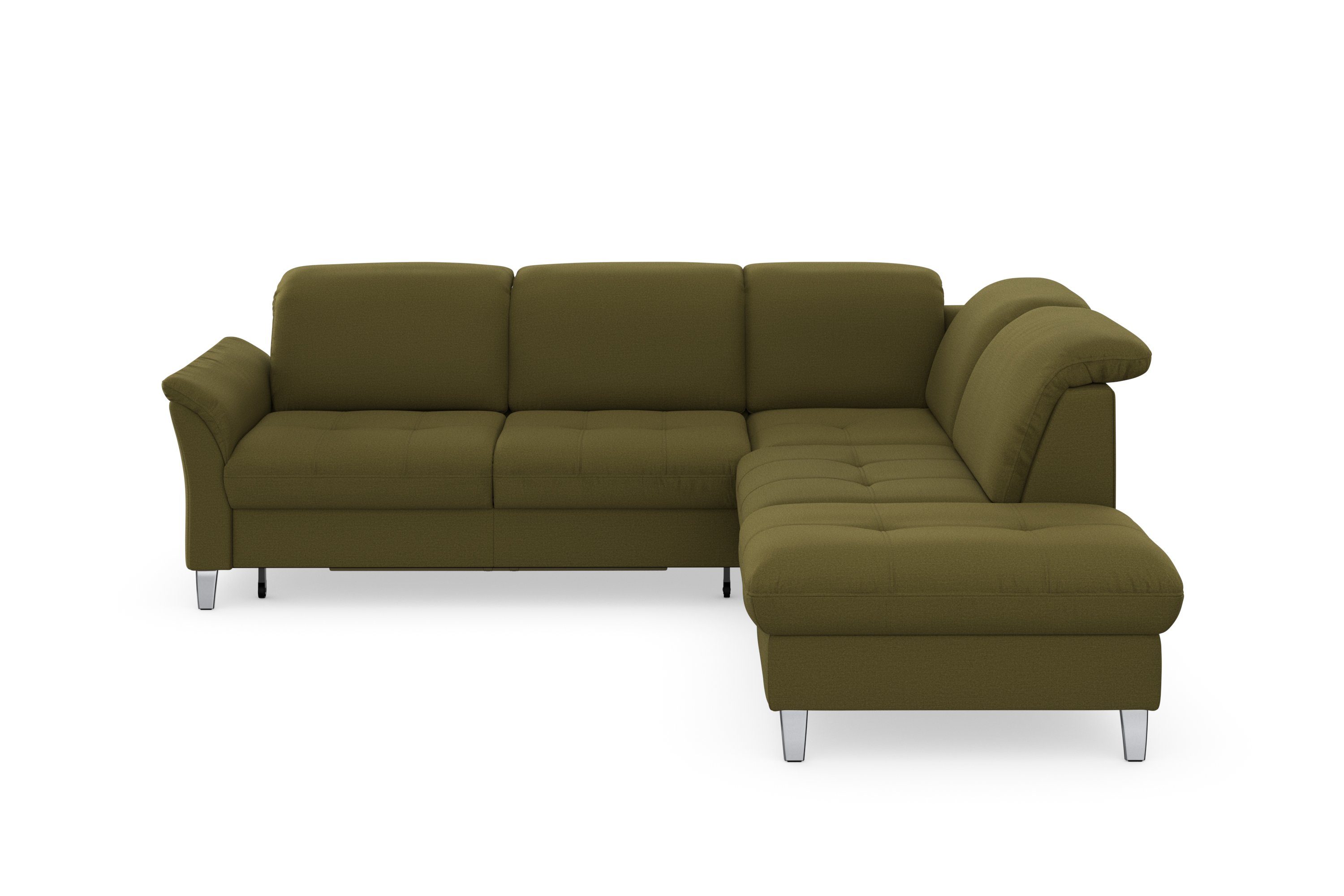 sit&more Ecksofa "Maggiore L-Form" wahlweise mit Kopfteilverstellung, Bettf günstig online kaufen