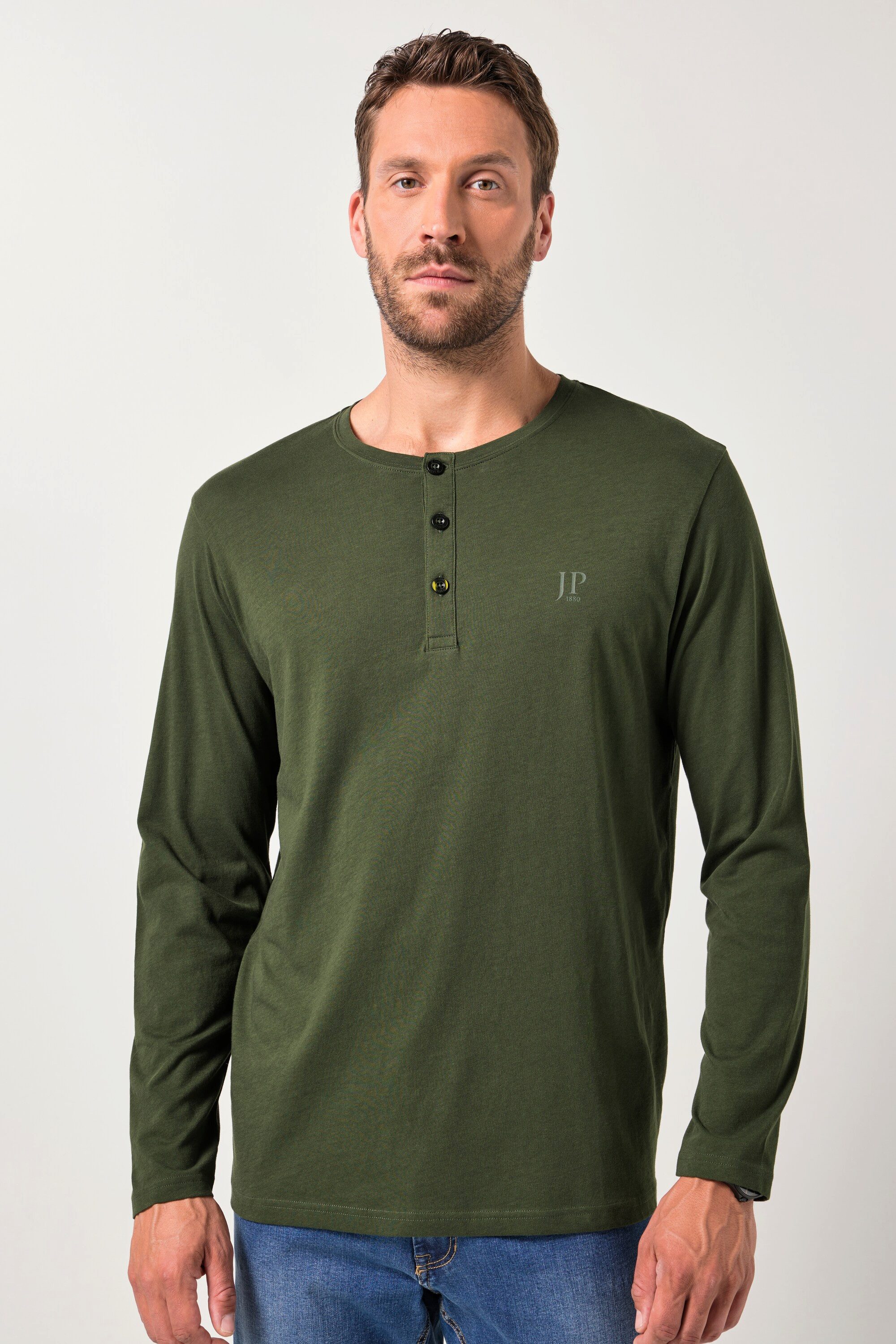 JP1880 T-Shirt JP1880 Henley Basic Shirt günstig online kaufen
