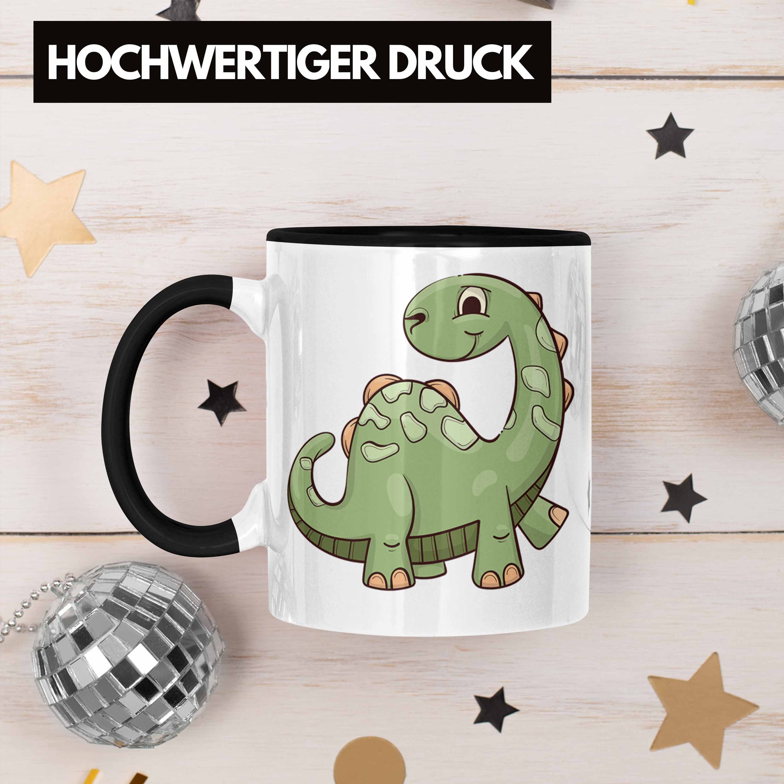 Tasse Dinofans Jungen Jungs Dinosaurier Trendation für Tasse Geschenkidee Coole Schwarz Trendation Lustig - Geschenke