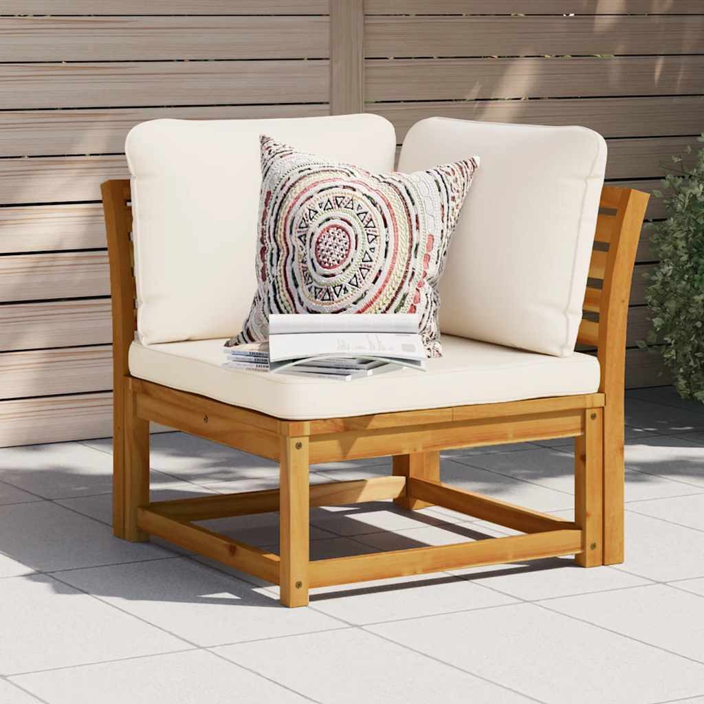vidaXL Sofaelement Garten-Ecksofa mit Kissen 73x73x65 günstig online kaufen