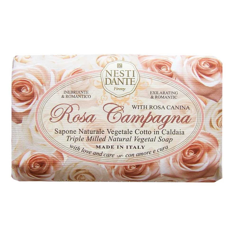 Nesti Dante Handseife Soap - Le Rose Rosa Campagna 150g