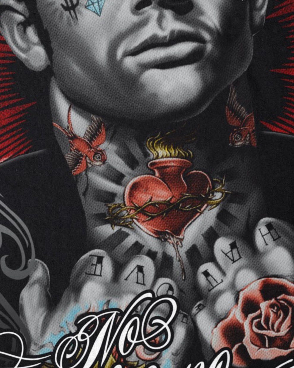 style3 T-Shirt Dean James Tattoo tattoo bike motorrad punk rock inked rocka günstig online kaufen