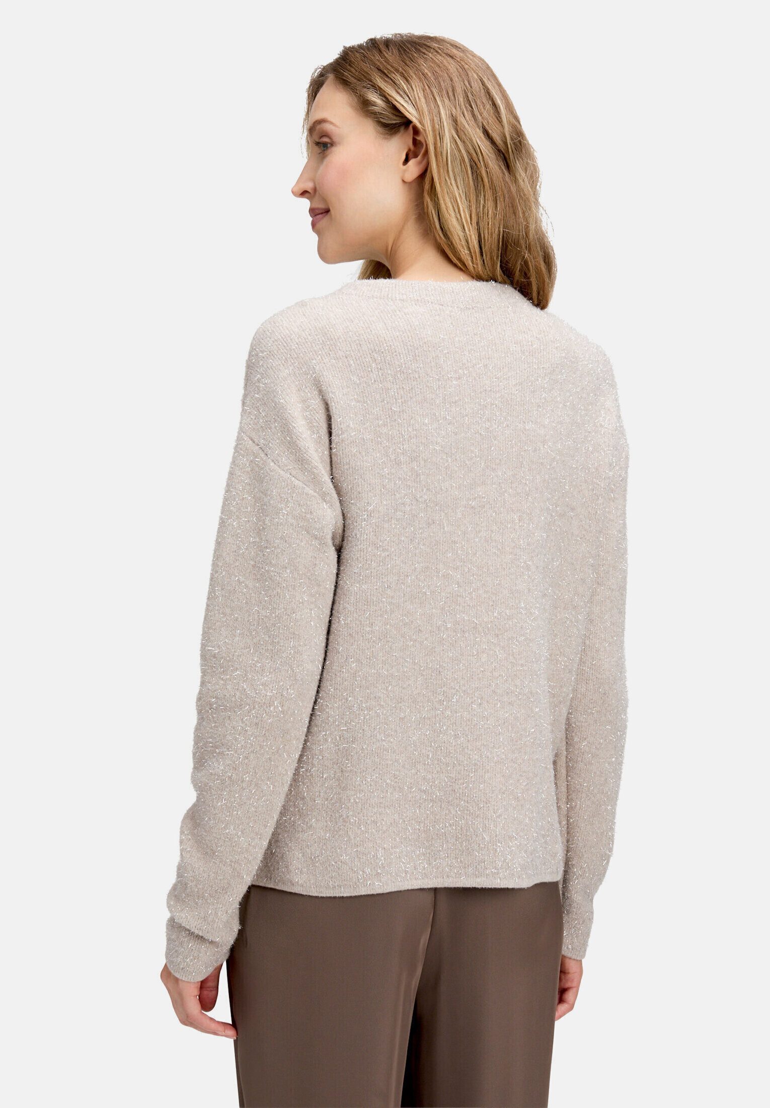 Betty Barclay Strickpullover Damen mit Jacquard (1-tlg)