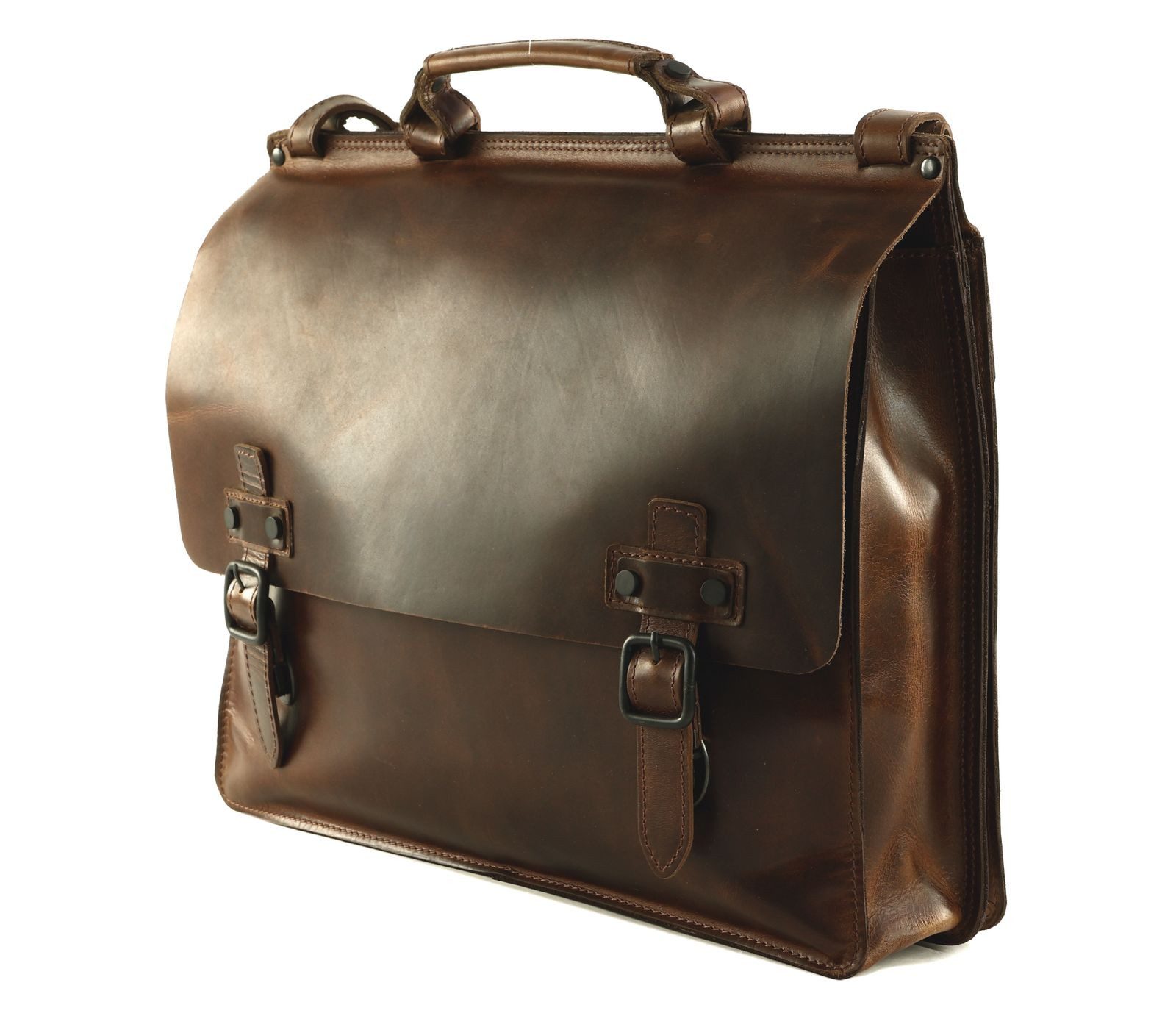 Harold's Businesstasche Briefcase, aus echtem Rindsleder