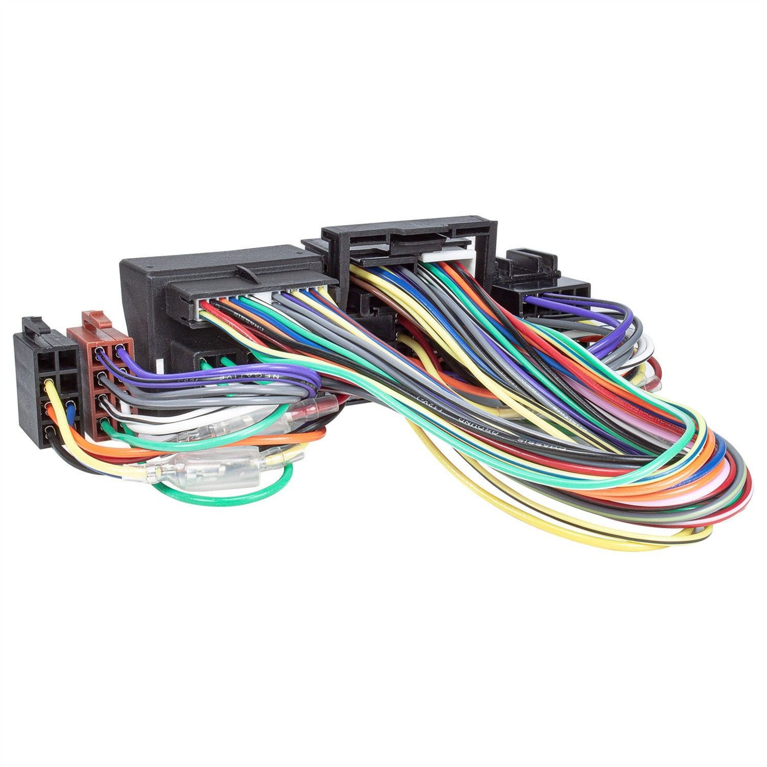 tomzz Audio T-Kabel ISO 40 Kabel passt für Ford ab 2004 mit Quadlock zur Einspeisu Auto-Adapter