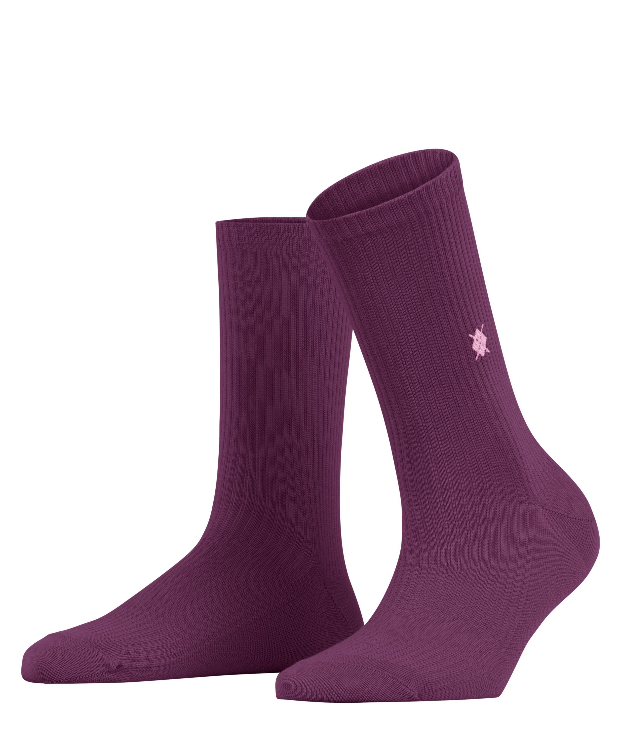 [Produkte zu supergünstigen Preisen] Burlington Socken York (1-Paar) grape (8711)