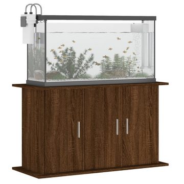vidaXL Aquariumunterschrank Aquariumständer Braun Eichen-Optik 101x41x58 cm Holzwerkstoff Aquarium