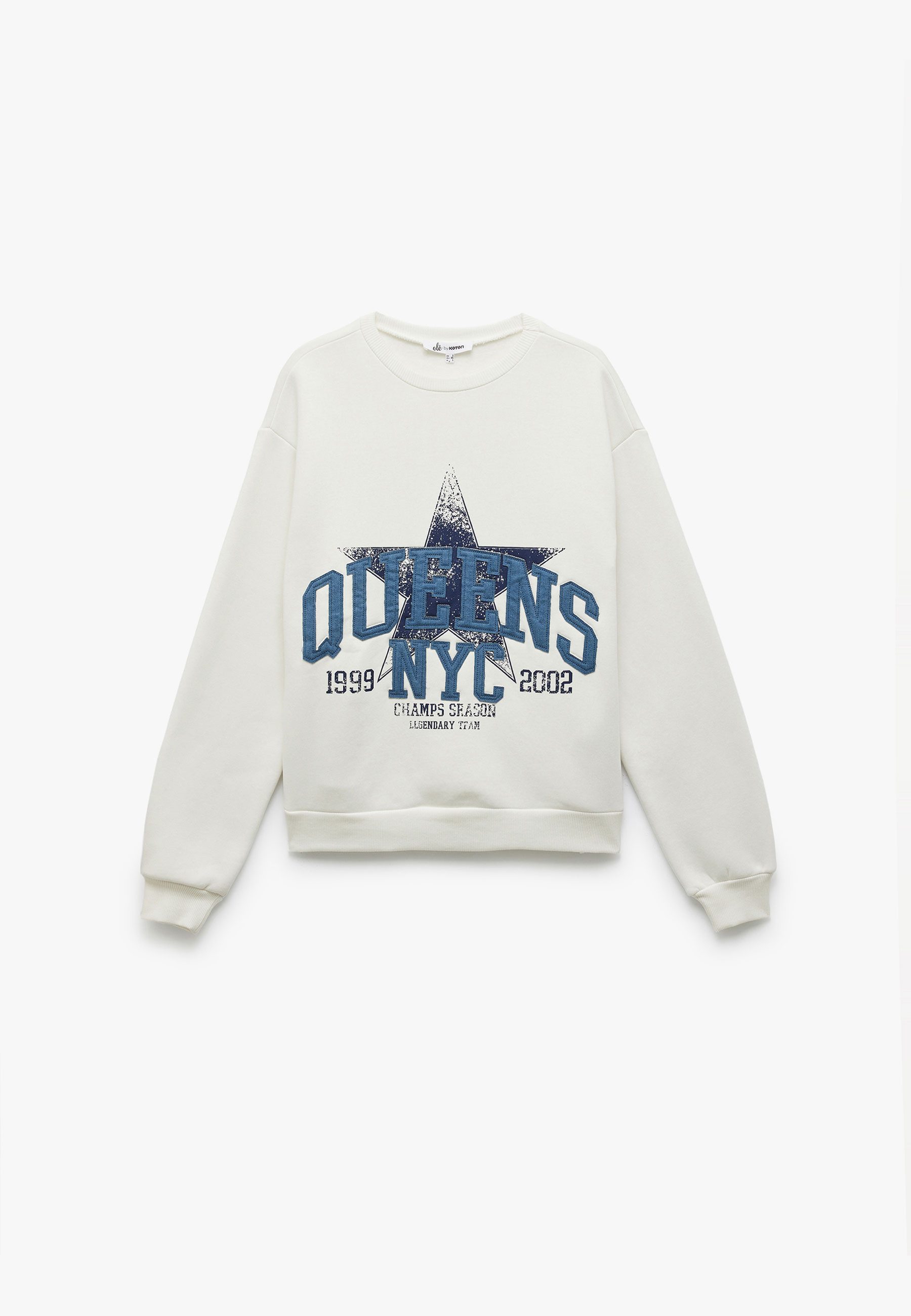 Koton Sweatshirt Rundhalsausschnitt Mit Aufdruck Sweatshirt