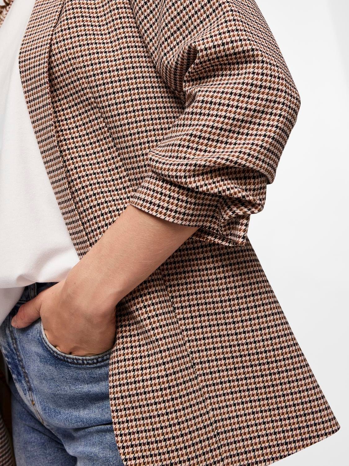 pieces Blusenblazer PCBOSELLA 3/4 PRINTED BLAZER günstig online kaufen
