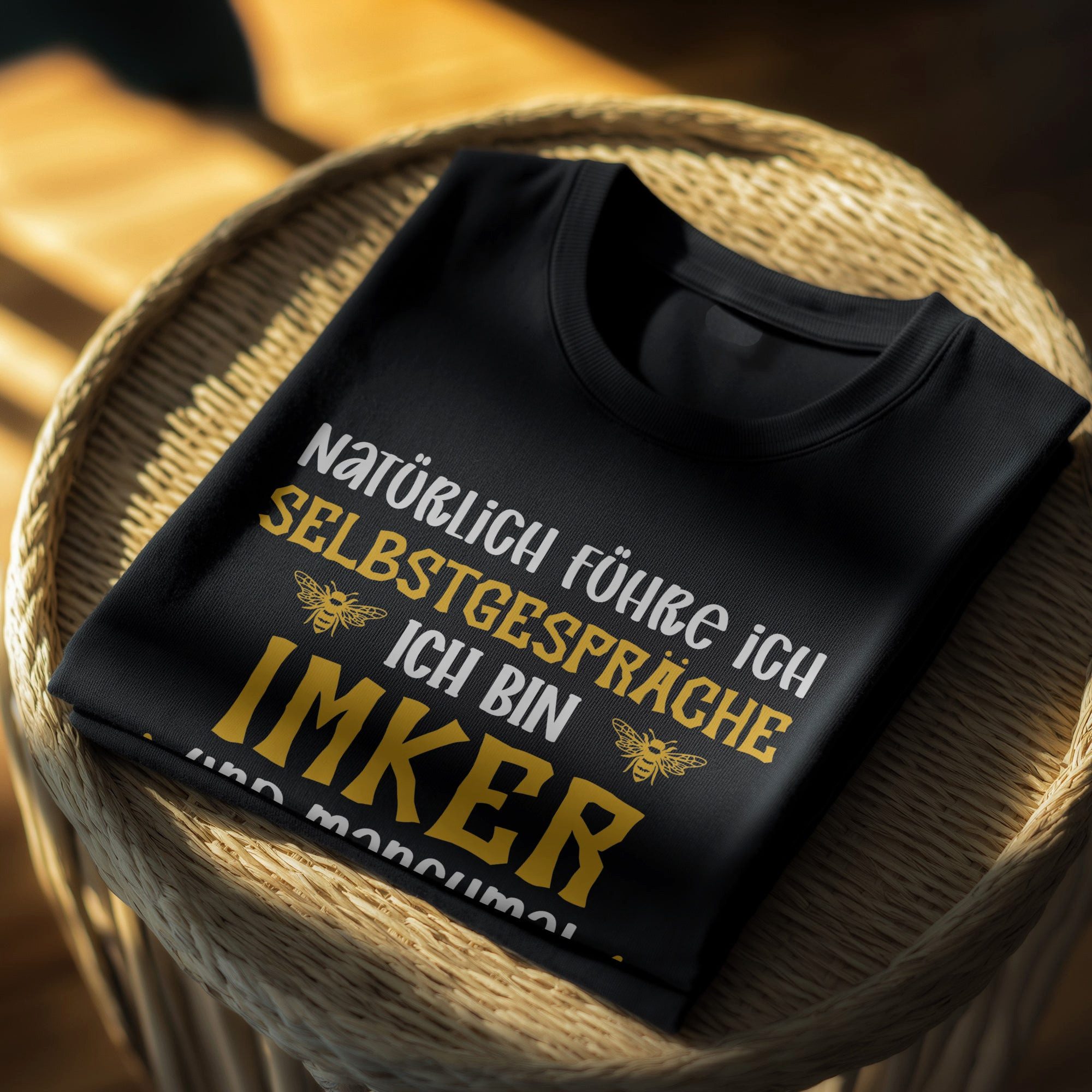 22Feels T-Shirt Imker Geschenk Männer Spruch Beruf Abschluss IN DEUTSCHLAND BEDRUCKT