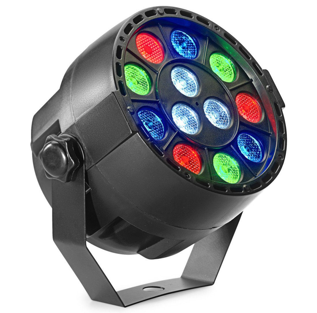Stagg Discolicht Stagg SLT-ECOPAR XS-2 LED Scheinwerfer Spot, LED Scheinwerfer, LED RGBW, Rot