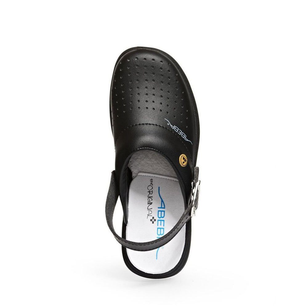 Abeba The Original Plus Clog – Mikrofaser Perforiert OB Esd Src Berufsschuh