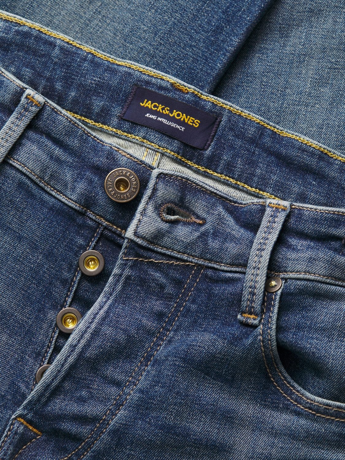 Jack & Jones Slim-fit-Jeans JJIGLENN JJICON JJ 167 mit Stretch