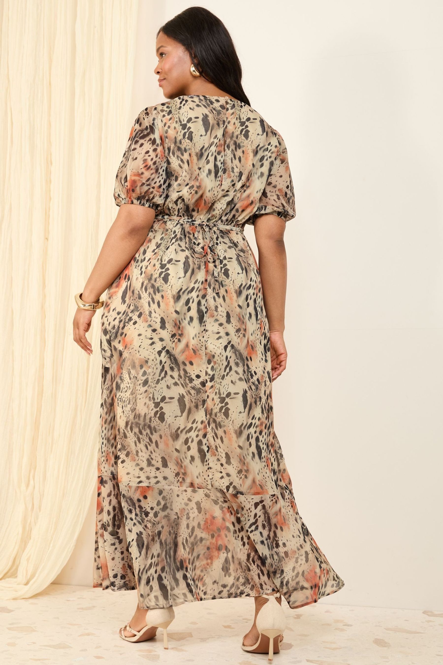 Friends Like These Maxikleid Friends Like These Chiffon-Maxikleid, Curve (1 günstig online kaufen