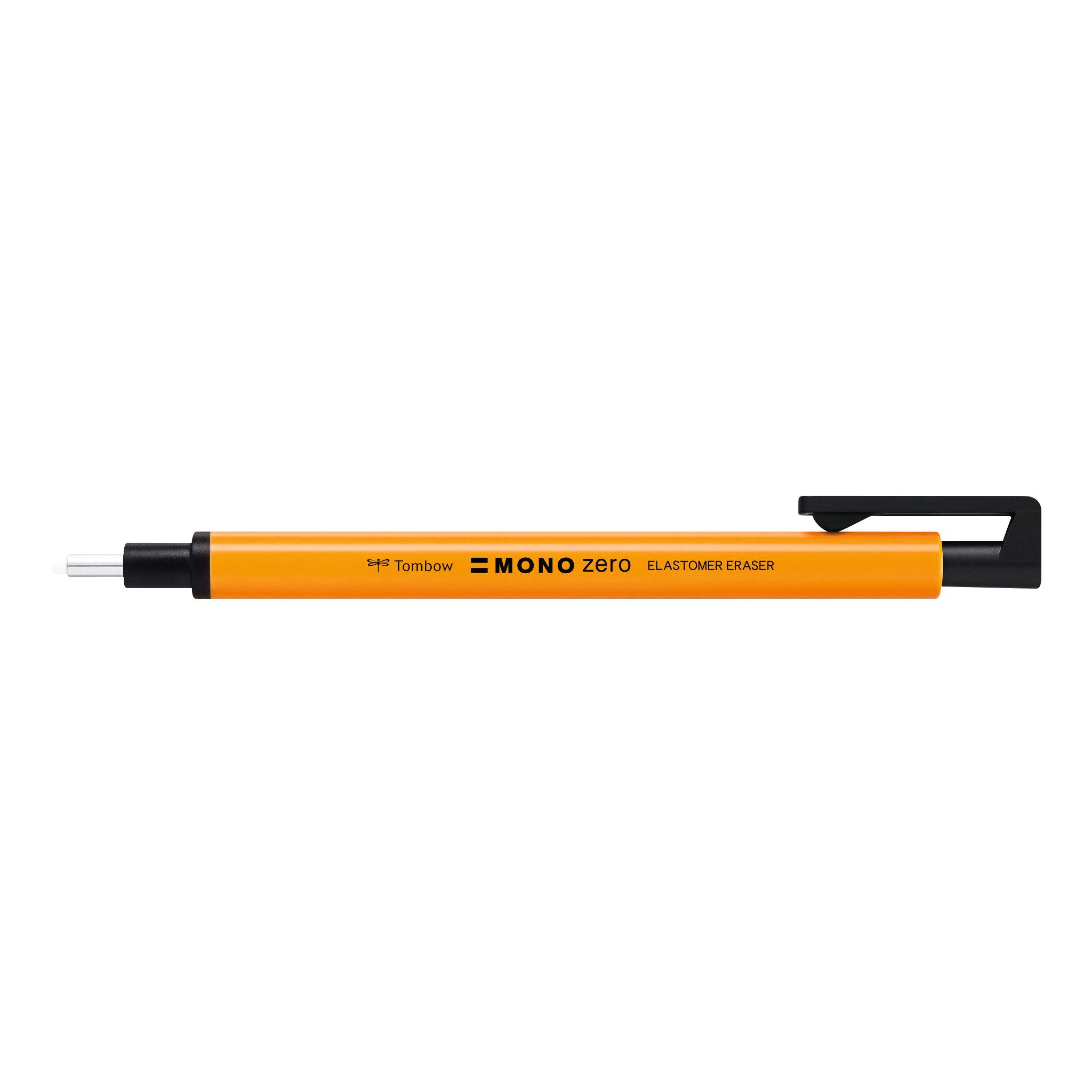 TOMBOW Radiergummi MONO zero, Radierstift, runde 2,3 mm Spitze, nachfüllbar, präzises Radieren