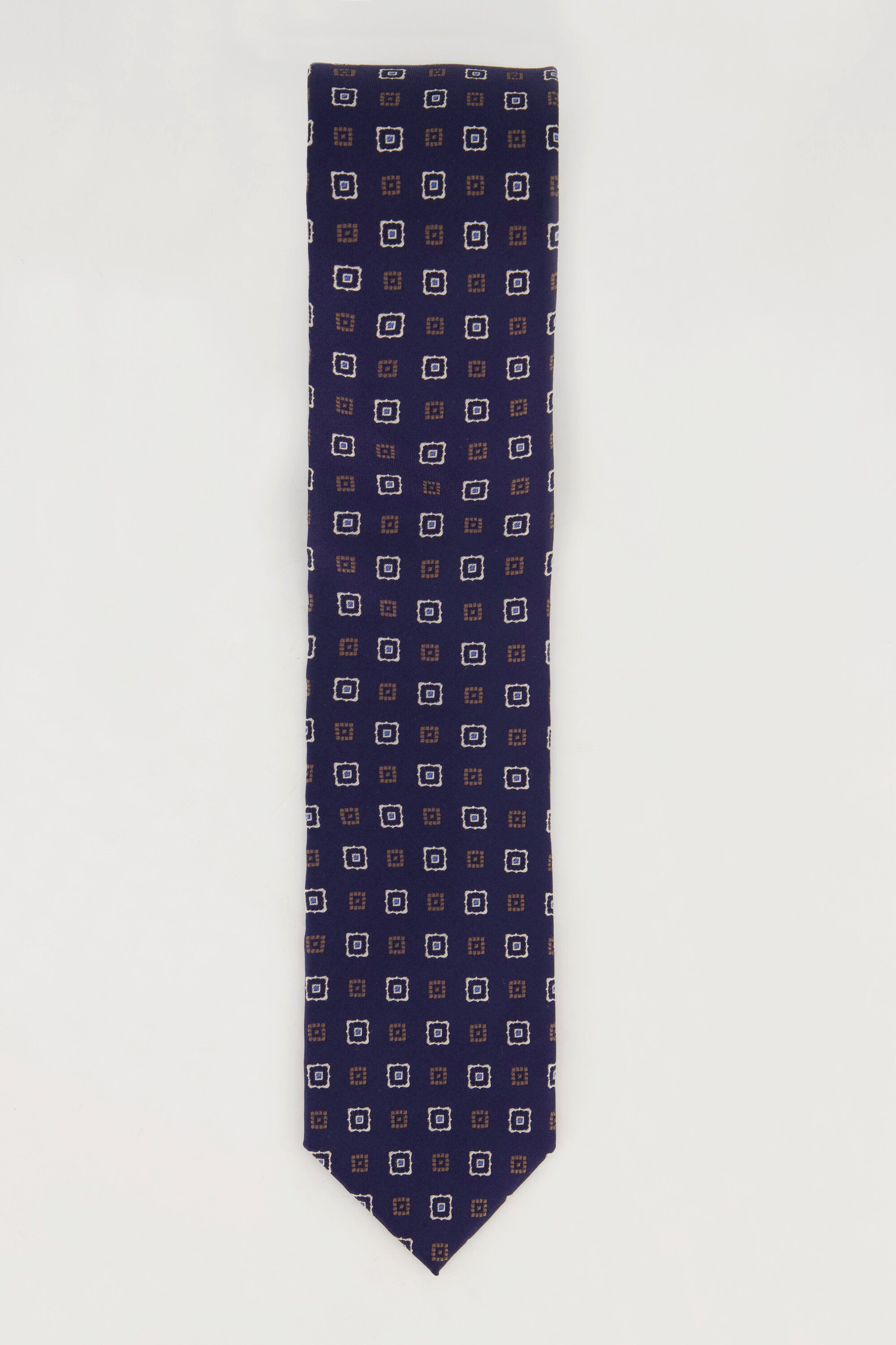 breit Krawatte JP1880 Seiden-Krawatte 75 cm Extralänge