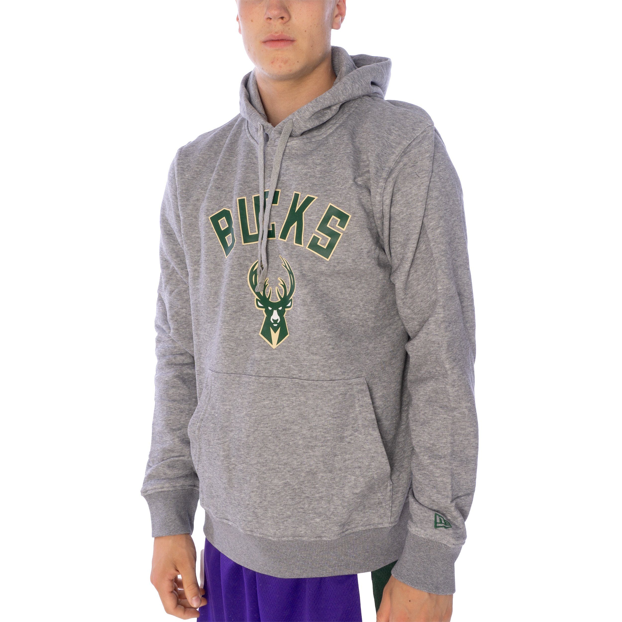 New Era Hoodie Hoodie New Milwaukee Era Bucks (1-tlg) NBA Kängurutasche