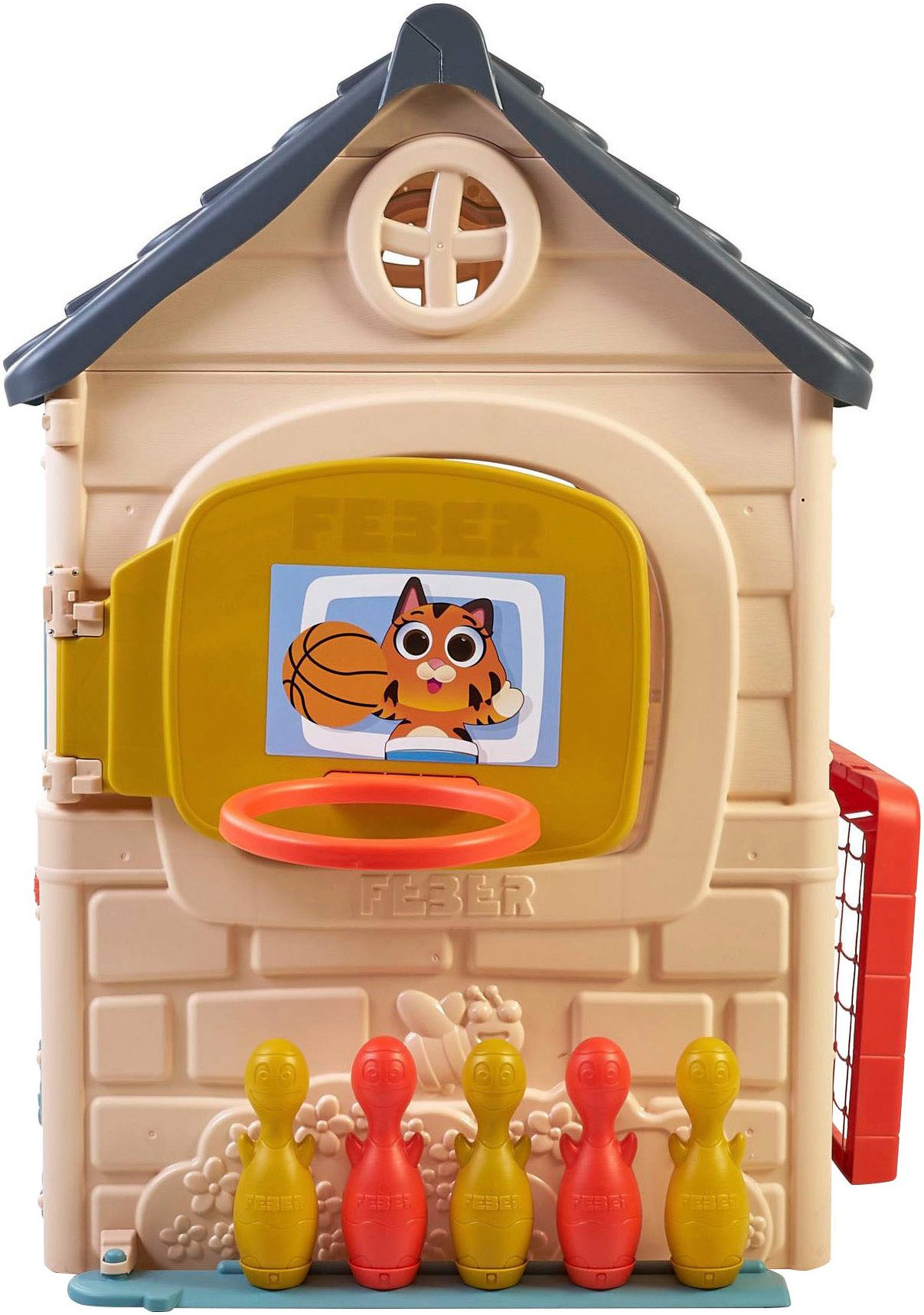 Feber® Spielhaus Casual Activity 6 in 1, Made in Europe – Bild 5 von 5