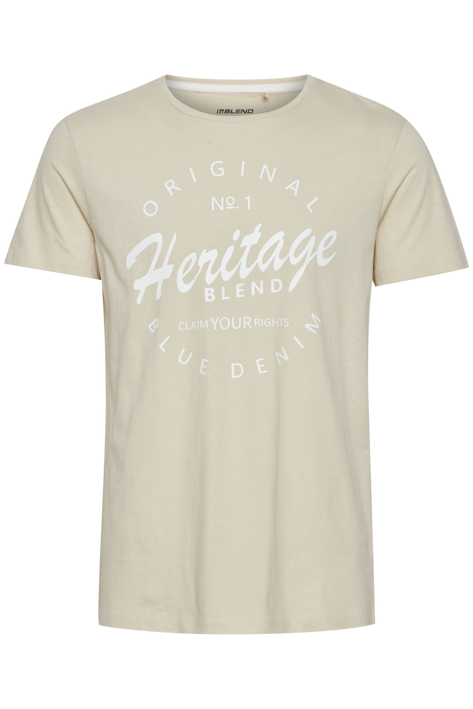 Blend T-Shirt BHAbraham Klassisches T-Shirt mit Rundhalsausschnitt günstig online kaufen