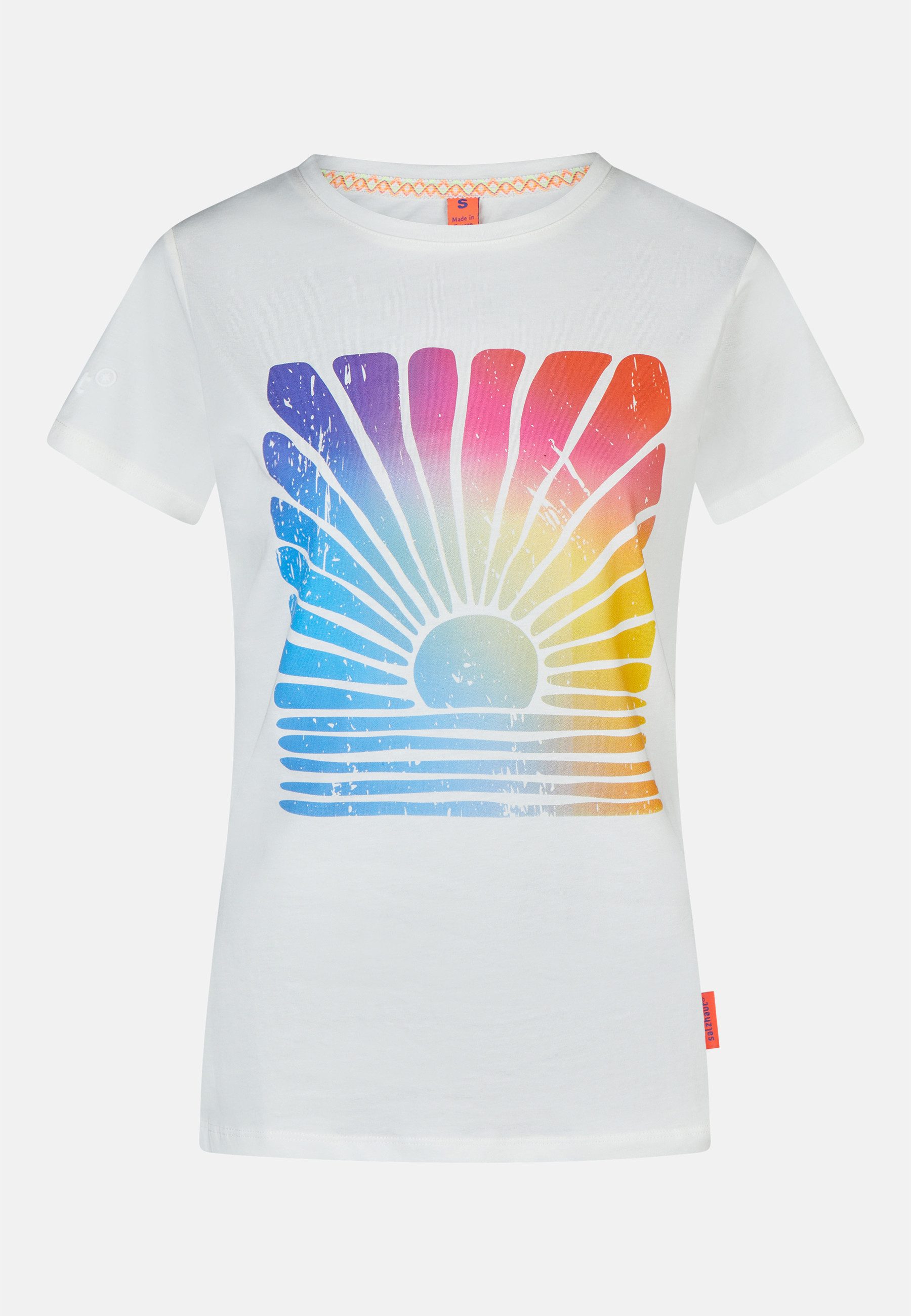 salzhaut T-Shirt ANKIEKEN Damen Slim-Fit salzhaut T-Shirt – bequeme Qualität und nordisch klares Design