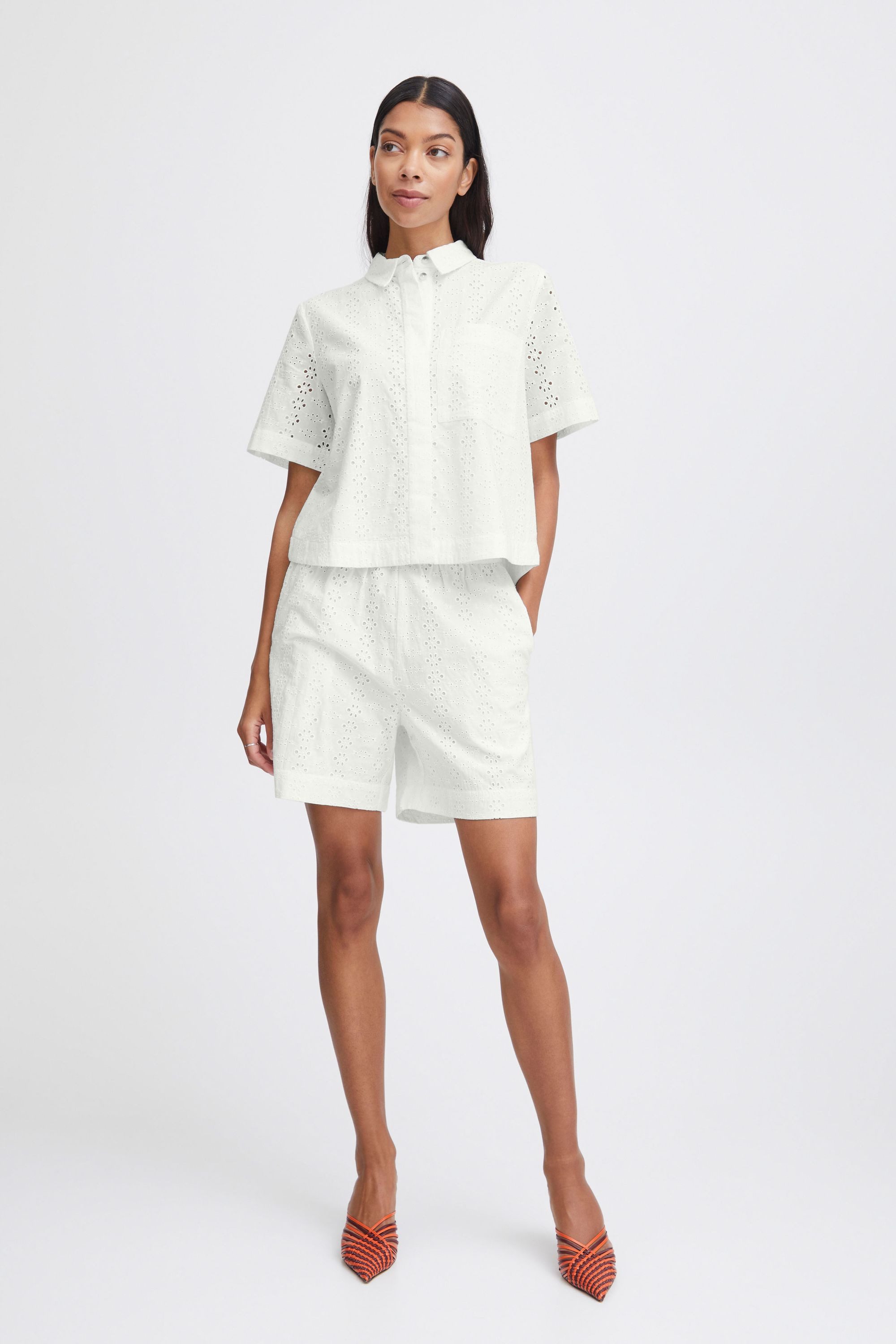 b.young Kurzarmbluse BYFENNI CROPPED BLOUSE - günstig online kaufen