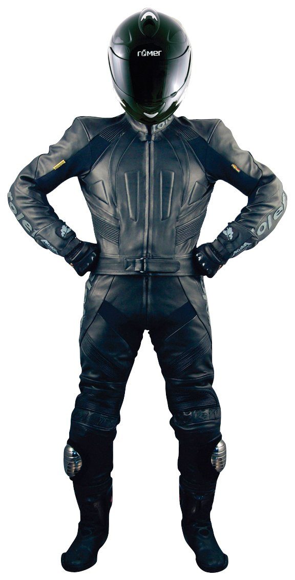 Motorradkombi (2-tlg) Ghostrider Suite Race roleff Black