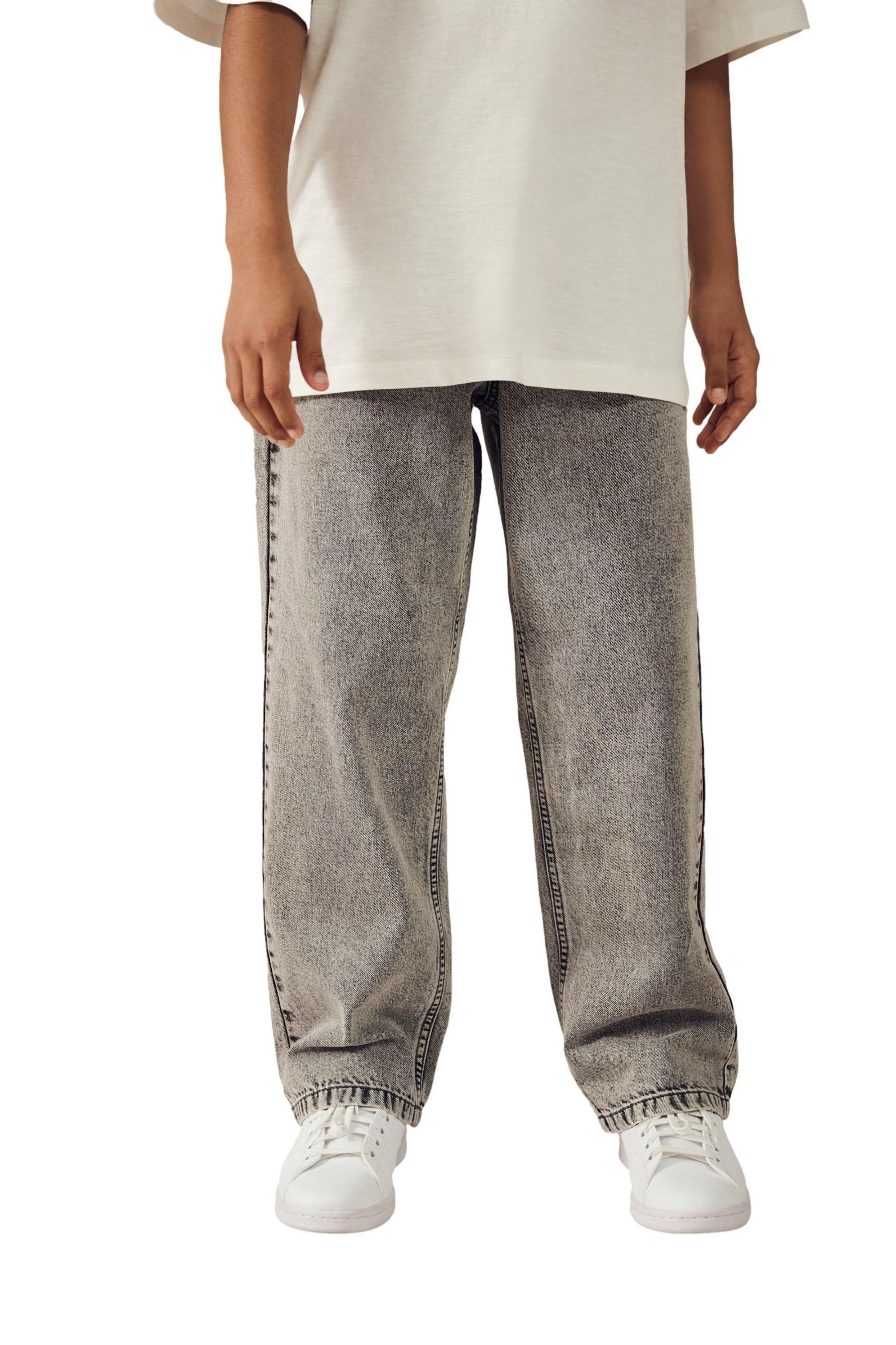 Next Weite Jeans Authentische Denim-Jeans, weite günstig online kaufen