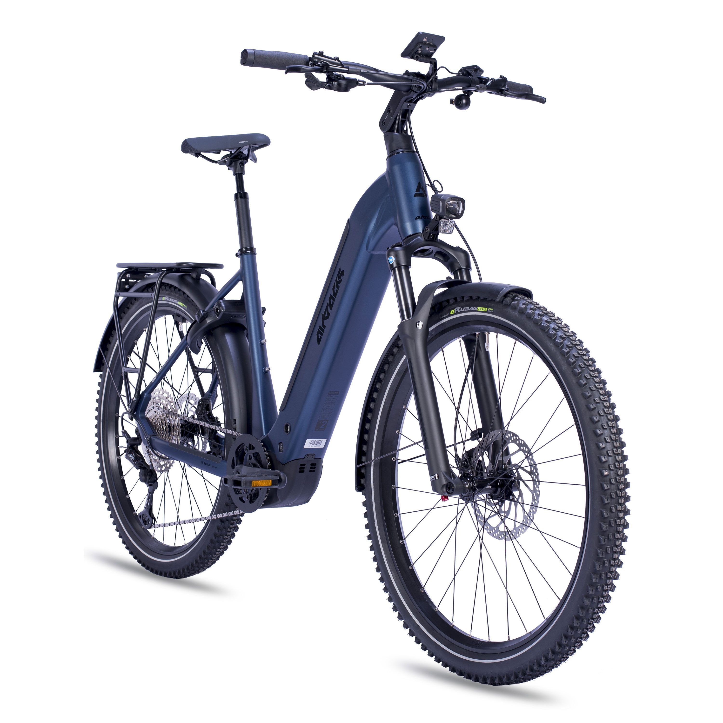 Airtracks E-Bike Trekkingrad 27,5 Damen E-BIKE SUV TERRA CX1 BOSCH PERFORMANCE LINE PX (Smart), 12 Gang Shimano Deore XT RD-M8100 Schaltwerk, Kettenschaltung, Mittelmotor, 800 Wh, (Akku BOSCH POWERTUBE 800Wh Smart System), Display INTUVIA 100, Größen - 45cm 50cm 55cm - Mod. 2026