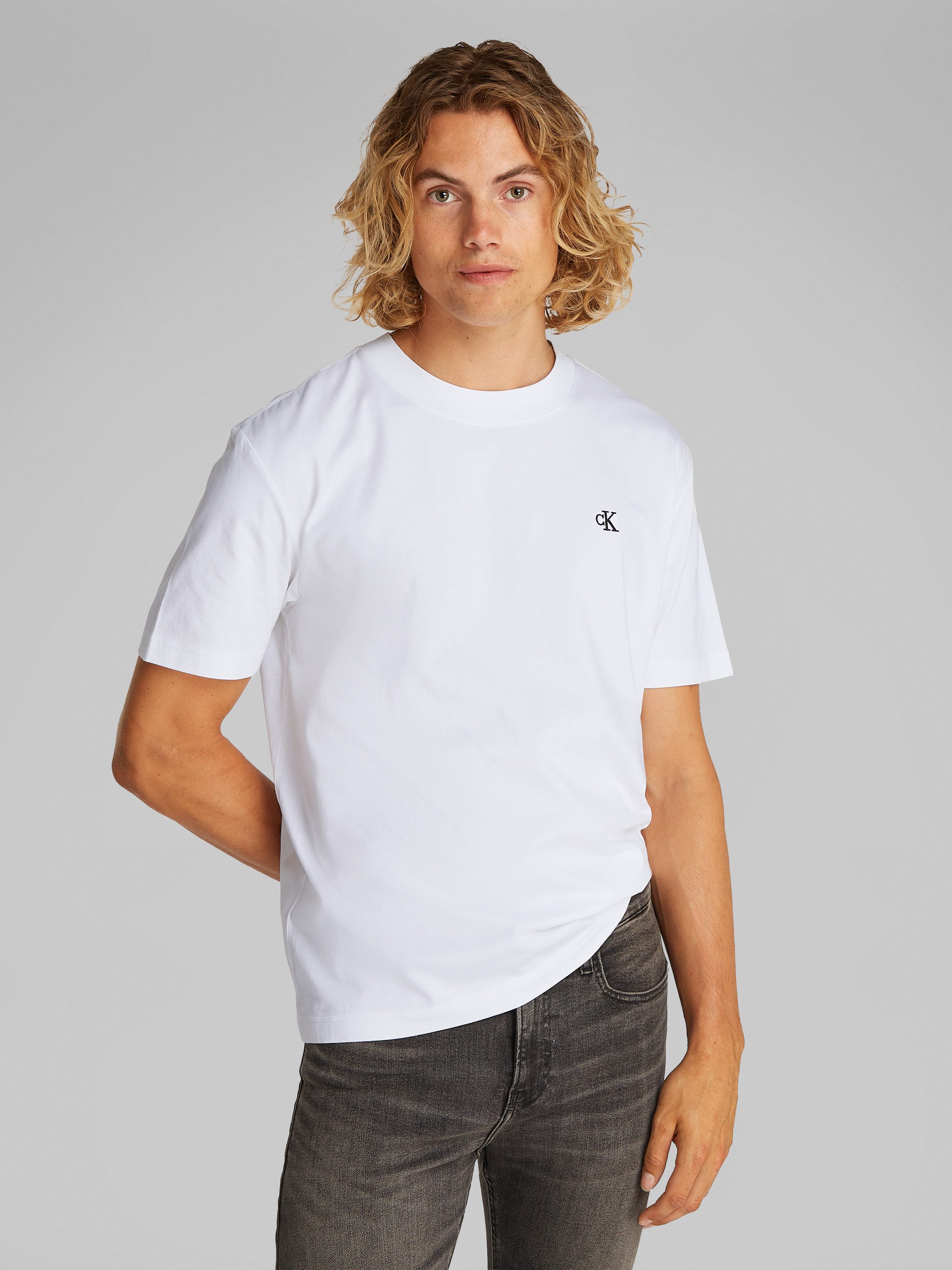 Calvin Klein Jeans T-Shirt SERIF FONT günstig online kaufen